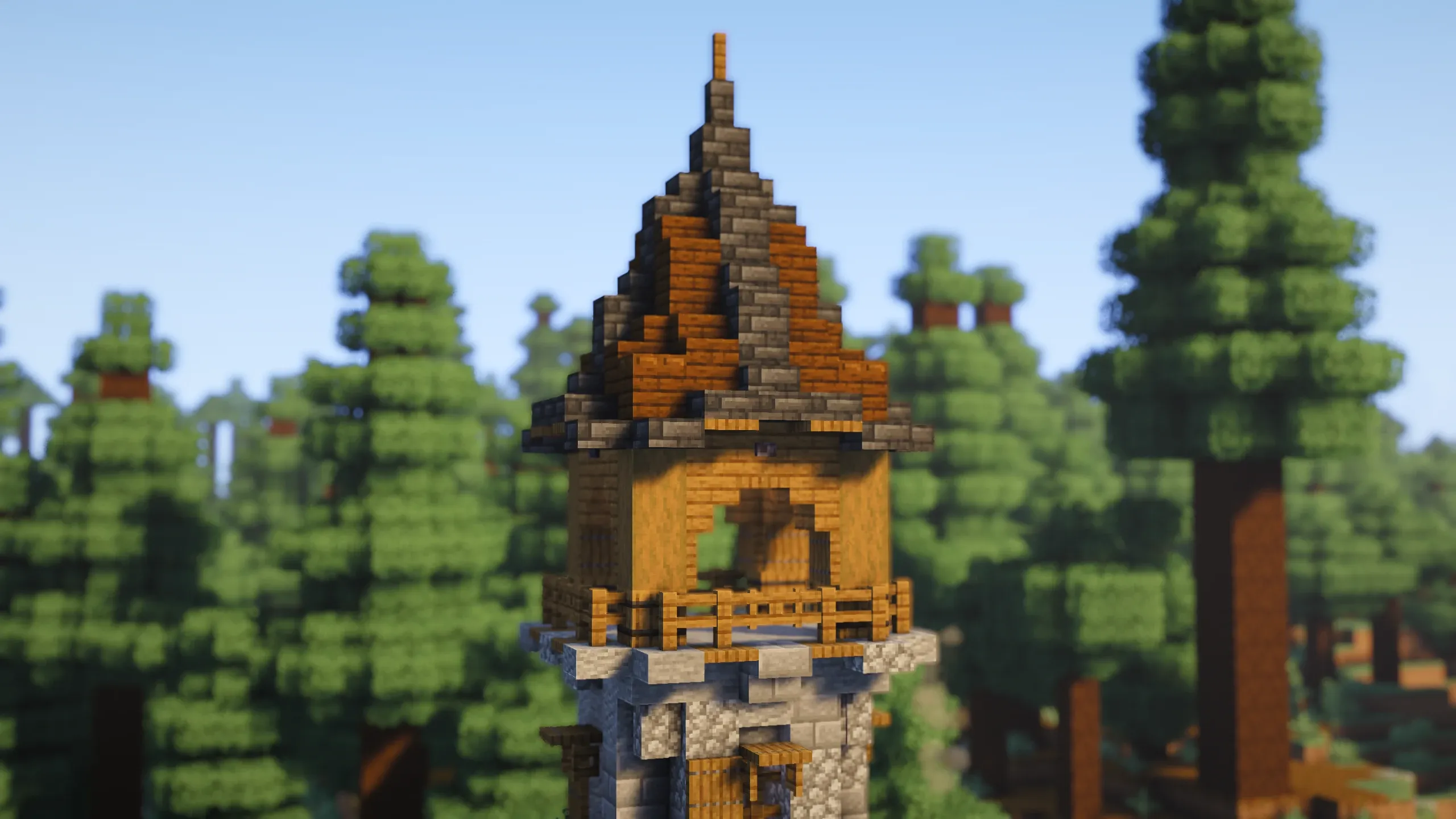 Medieval Tower Base, a Minecraft survival base, in-game photo 2
