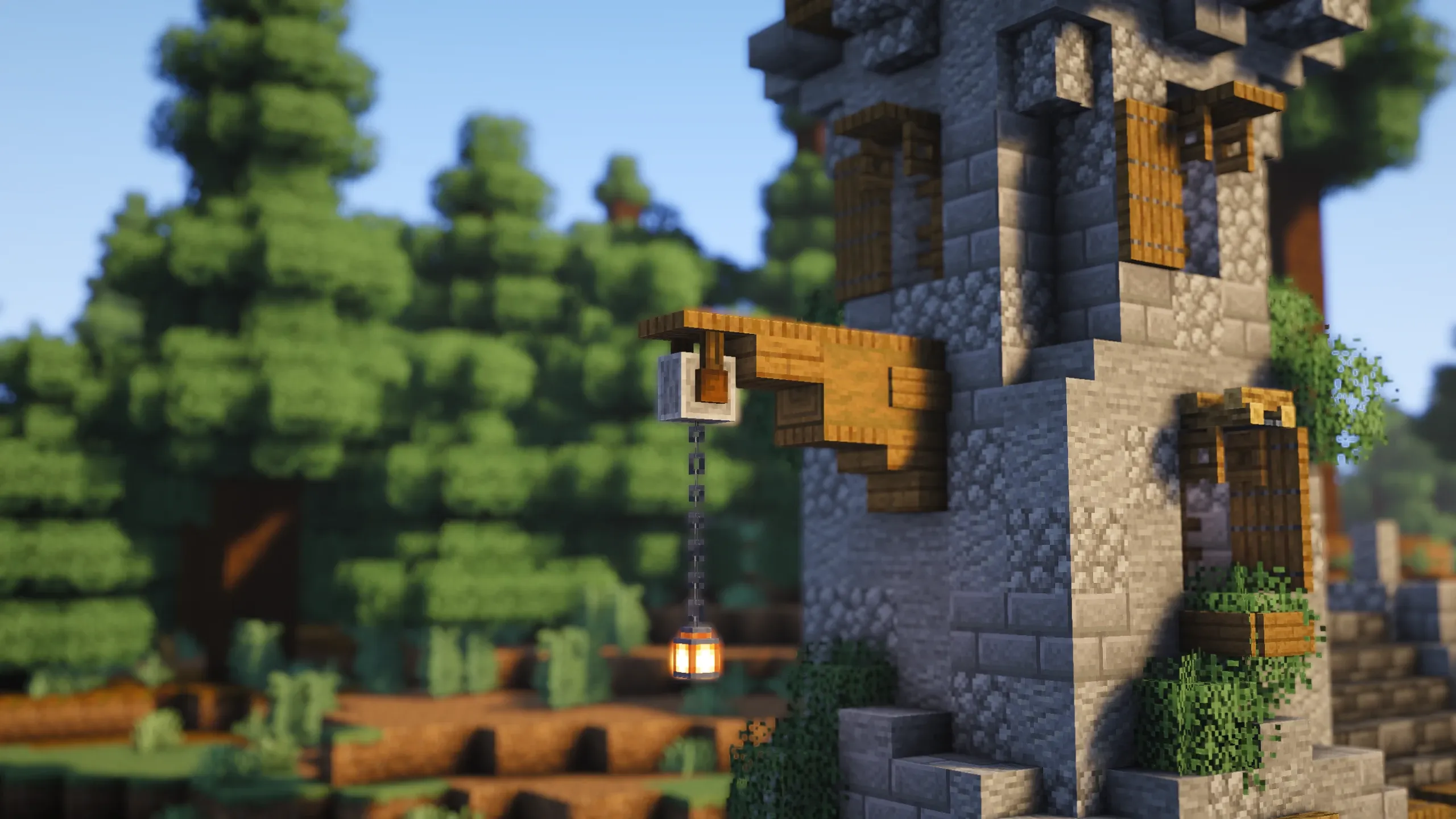 Medieval Tower Base, a Minecraft survival base, in-game photo 3