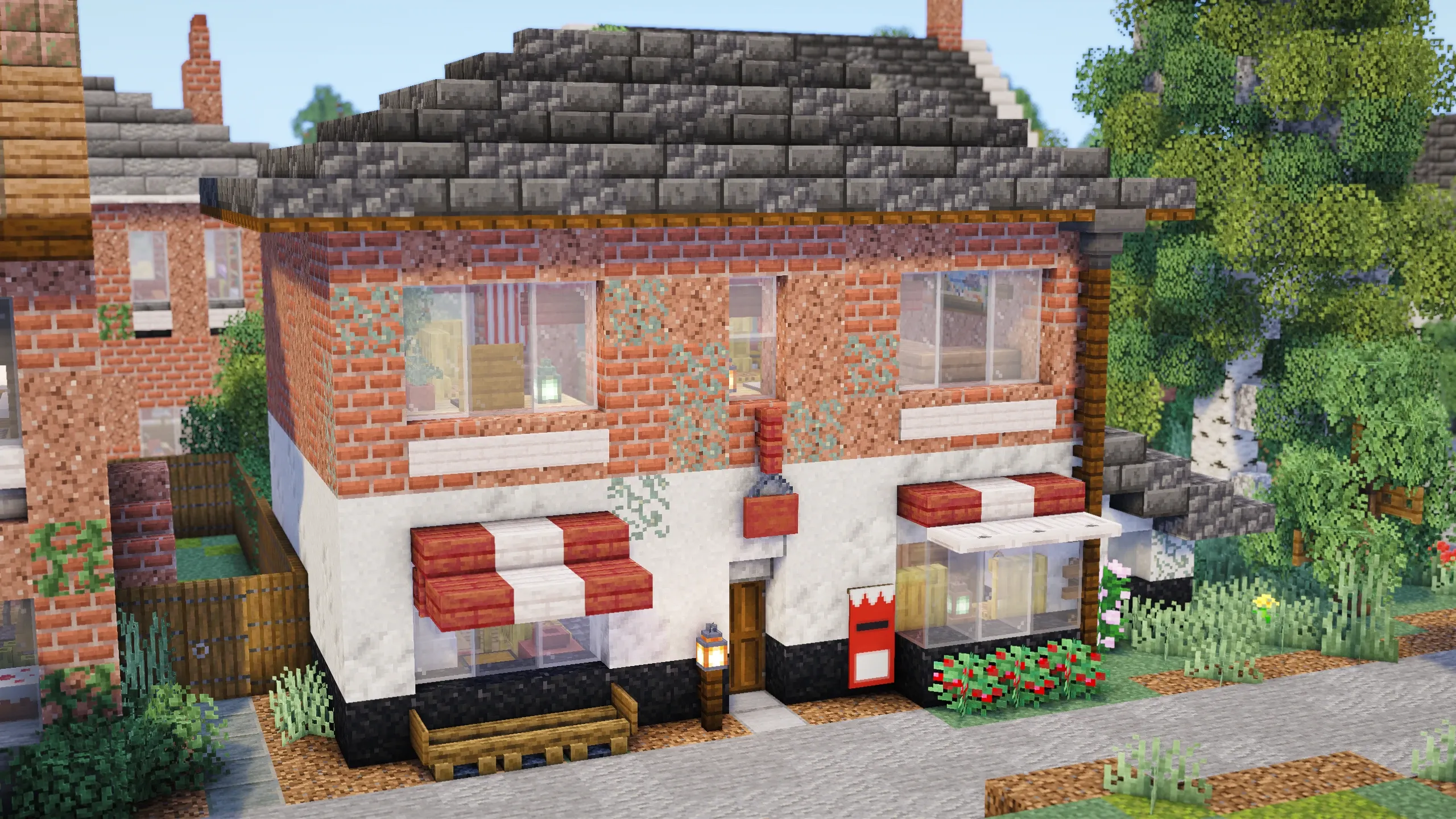 British Post Office, a Minecraft house, in-game photo 2