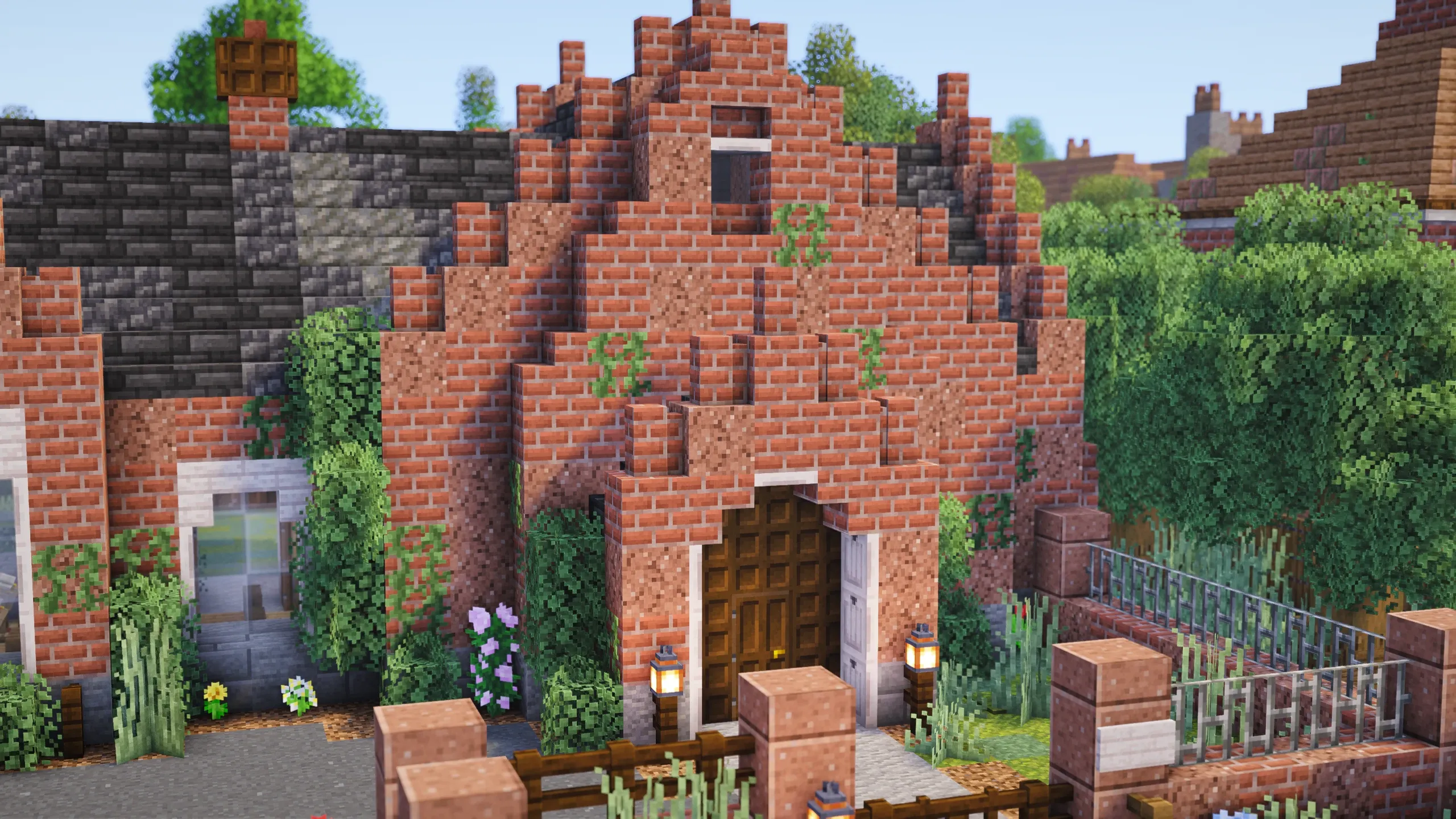 British Village School, a Minecraft house, in-game photo 2