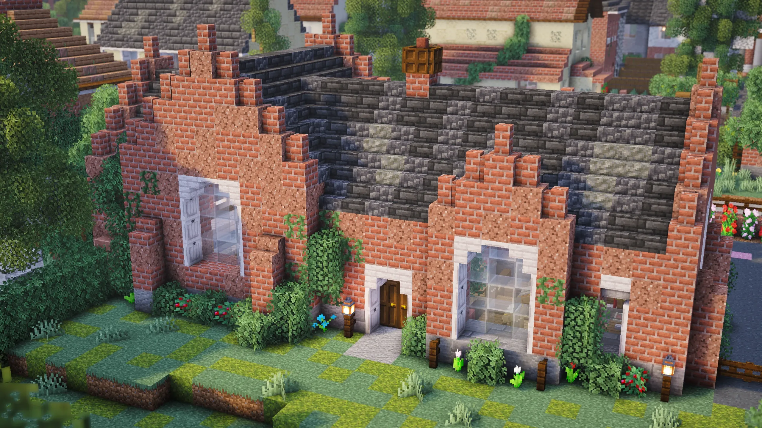 British Village School, a Minecraft house, in-game photo 4