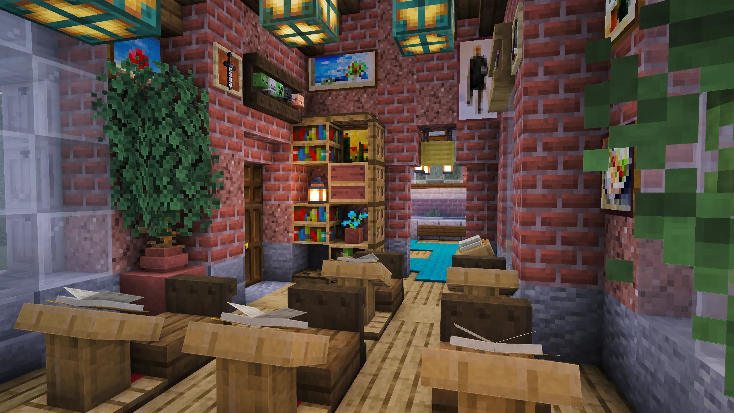 British Village School, a Minecraft house, in-game photo 6