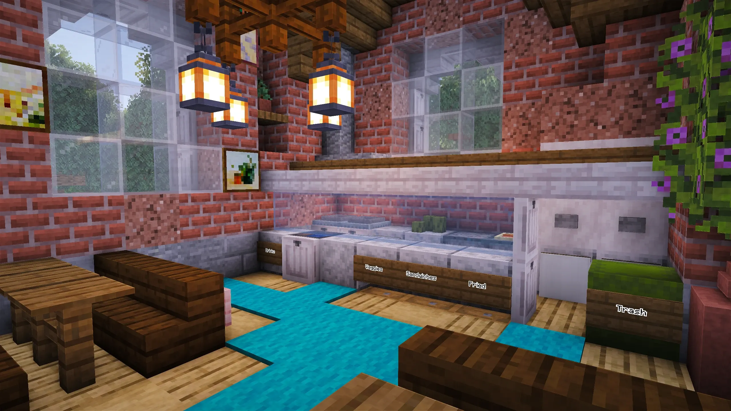 British Village School, a Minecraft house, in-game photo 5