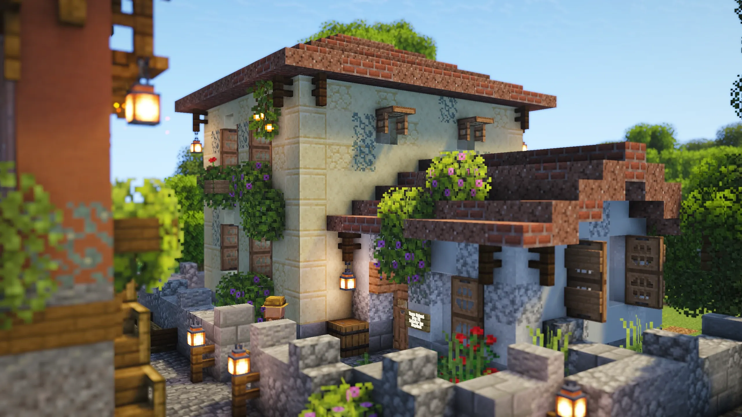 Italian School, a Minecraft build, in-game photo 3