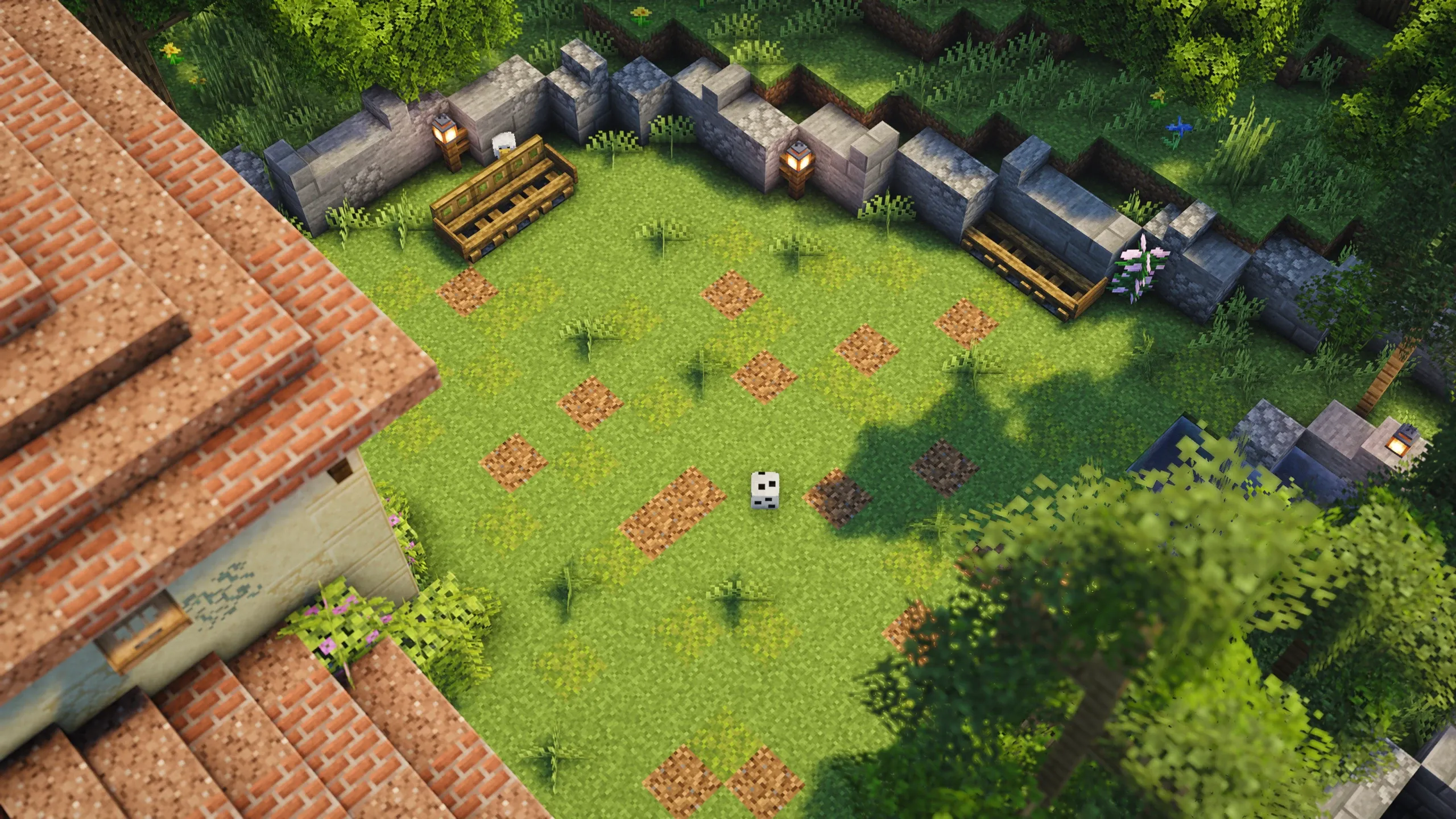 Italian School, a Minecraft build, in-game photo 2
