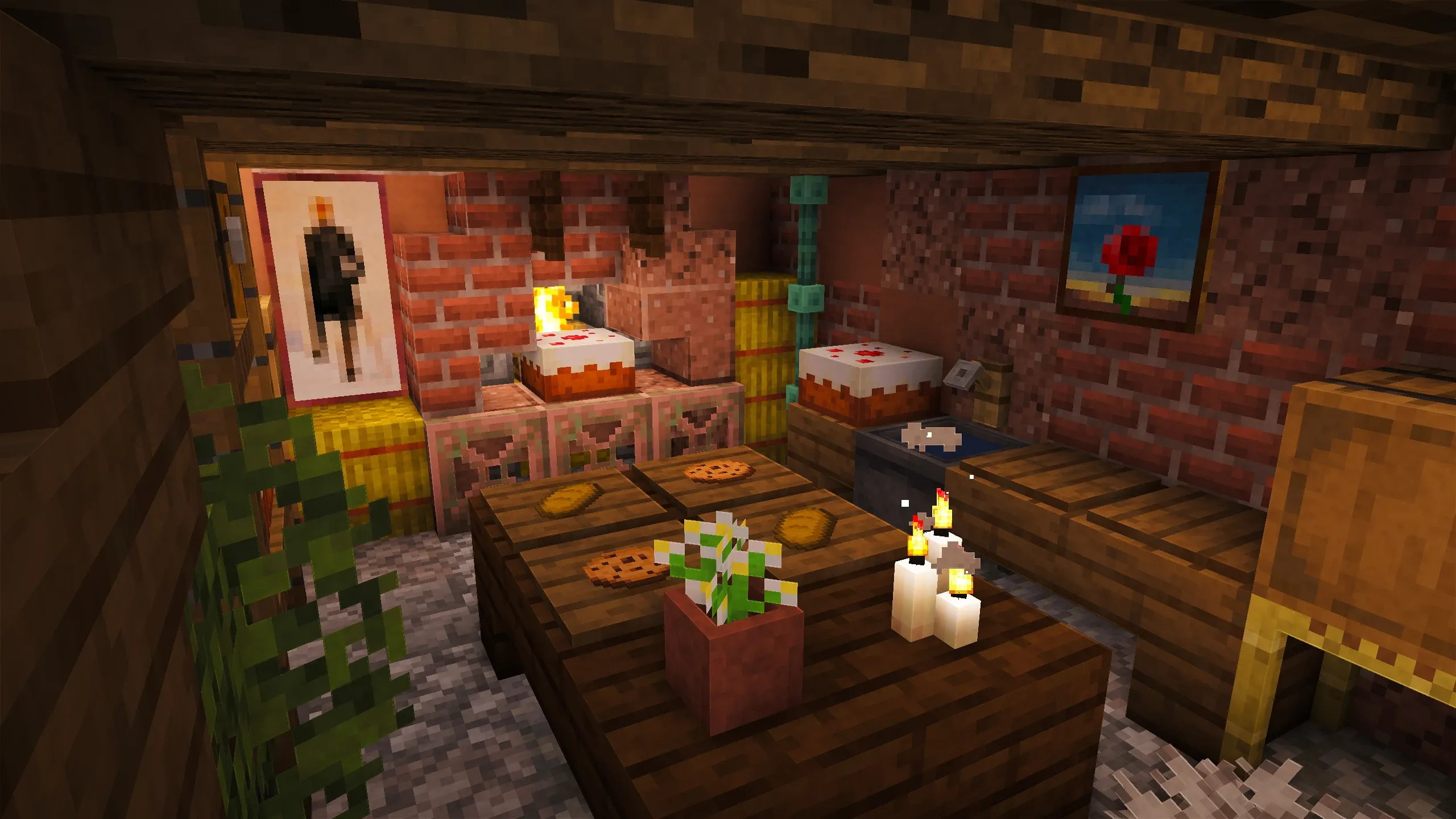 Italian Bakery, a Minecraft house, in-game photo 3