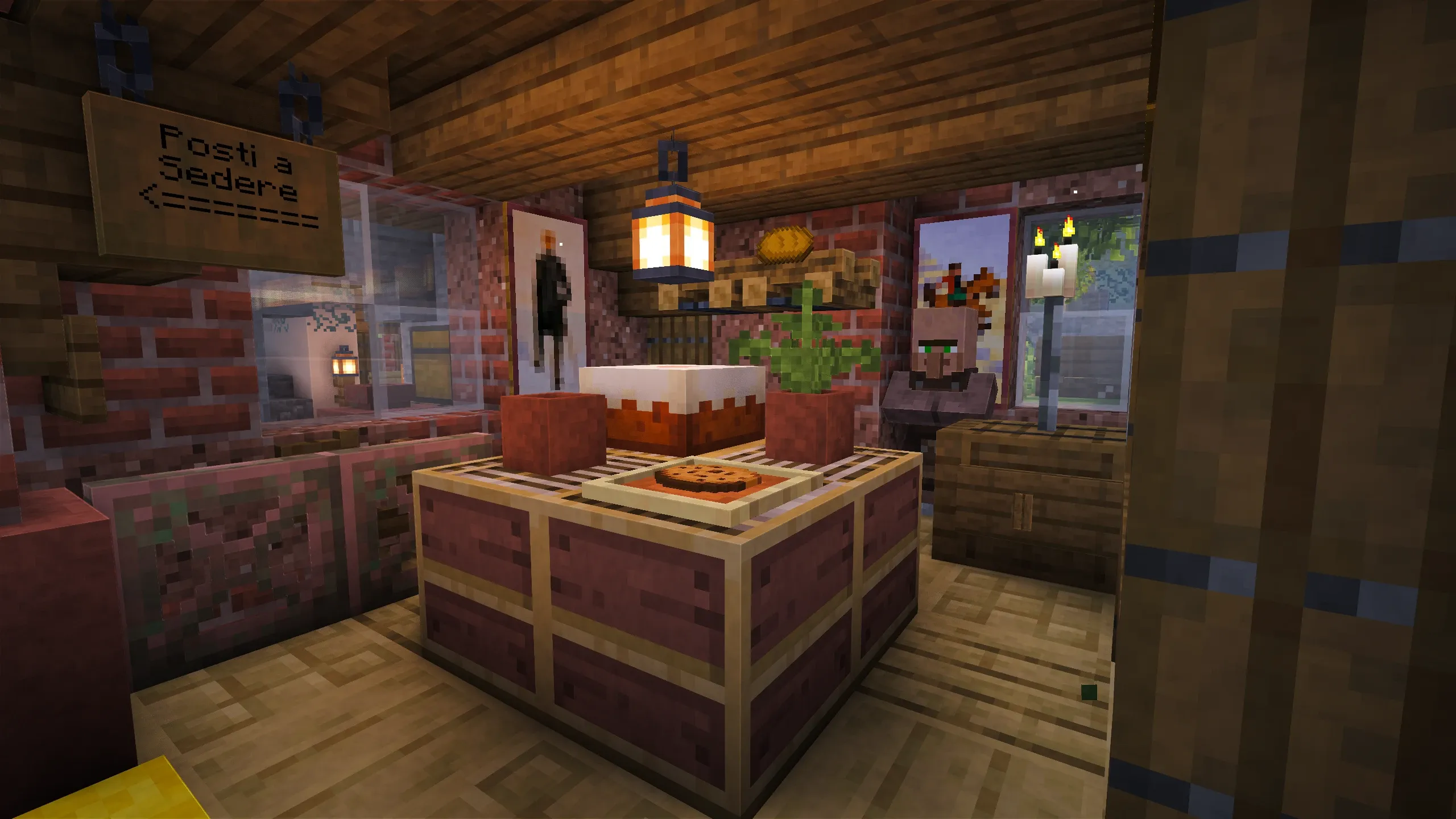 Italian Bakery, a Minecraft house, in-game photo 2