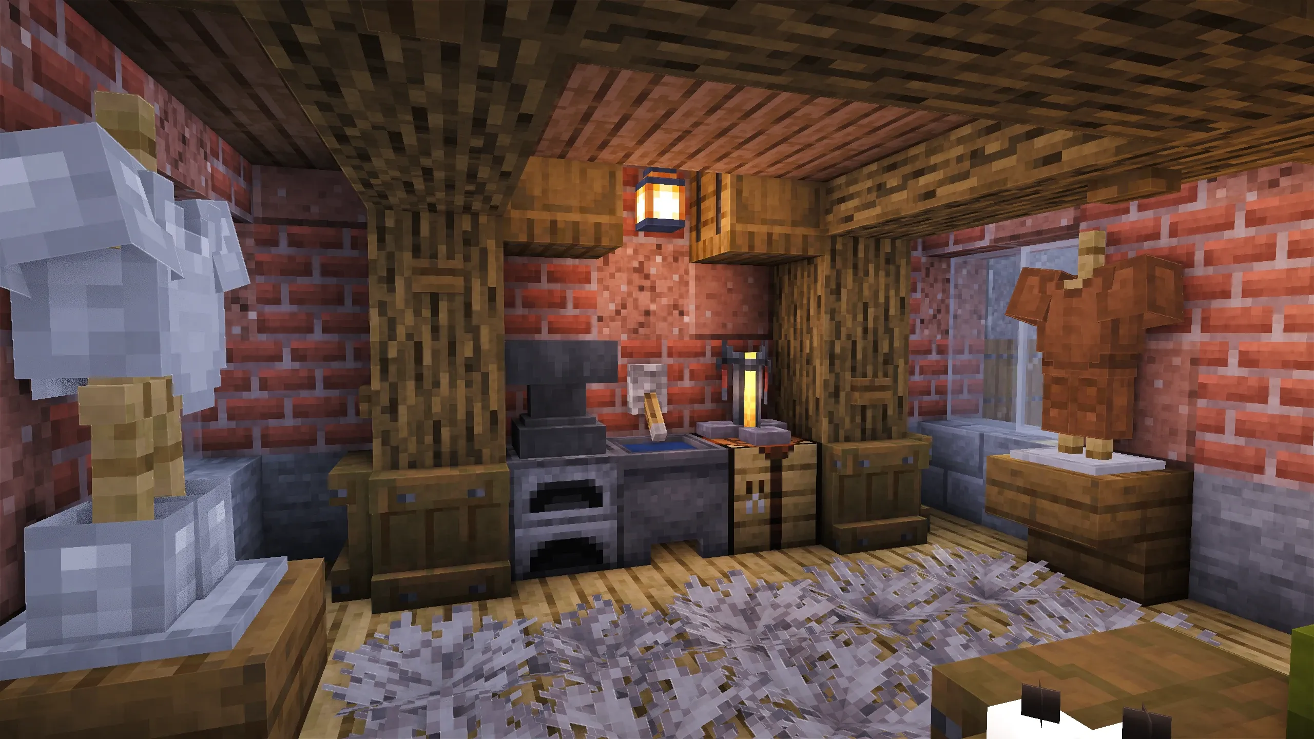 British Brick & Render House, a Minecraft house, in-game photo 4