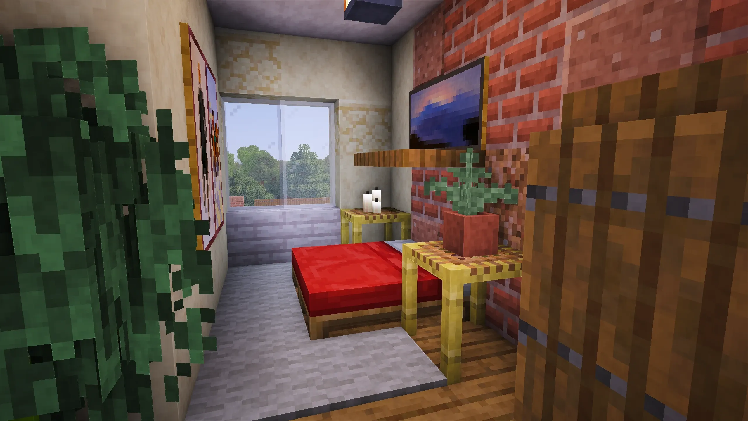 British Rendered Semi, a Minecraft house, in-game photo 4