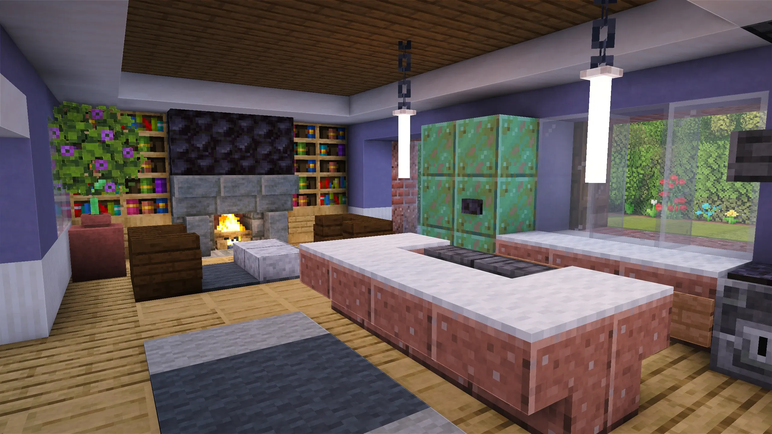 British Family Home, a Minecraft house, in-game photo 3
