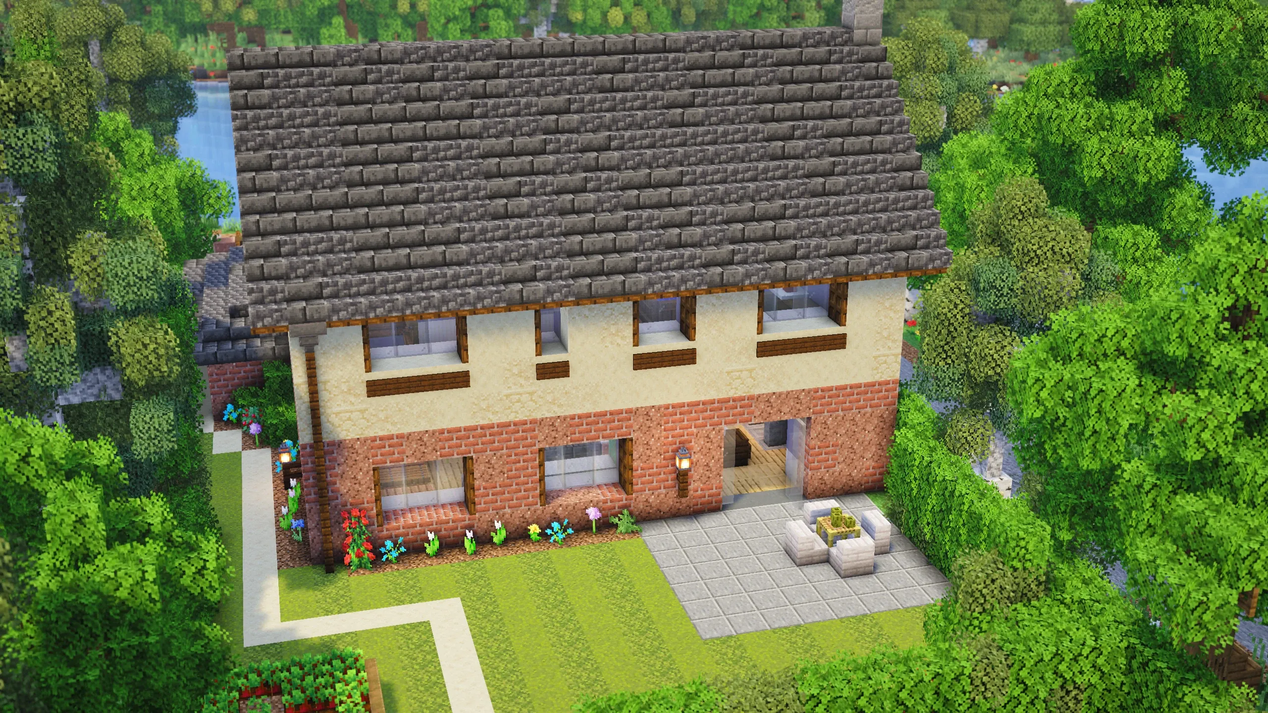 British Family Home, a Minecraft house, in-game photo 2