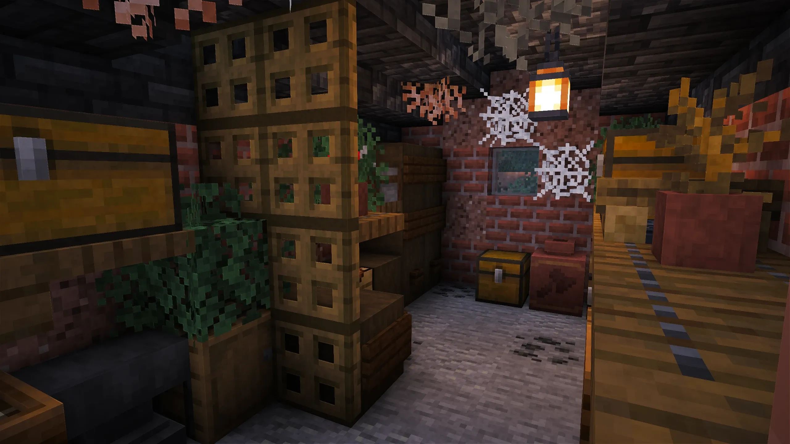 British Garden Shed, a Minecraft starter build, in-game photo 3