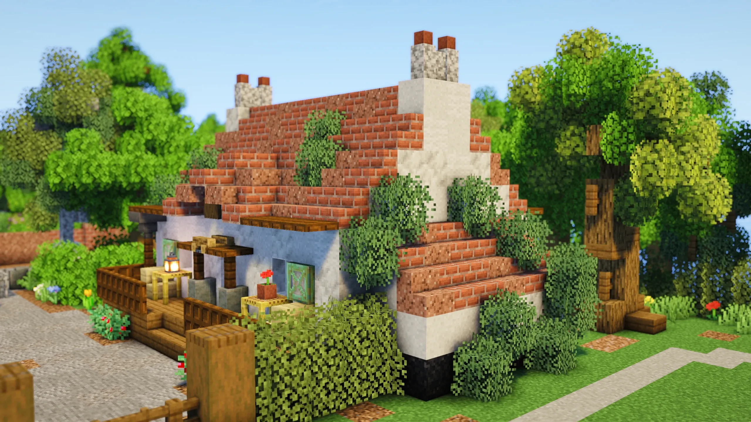 British Cricket Clubhouse, a Minecraft house, in-game photo 2