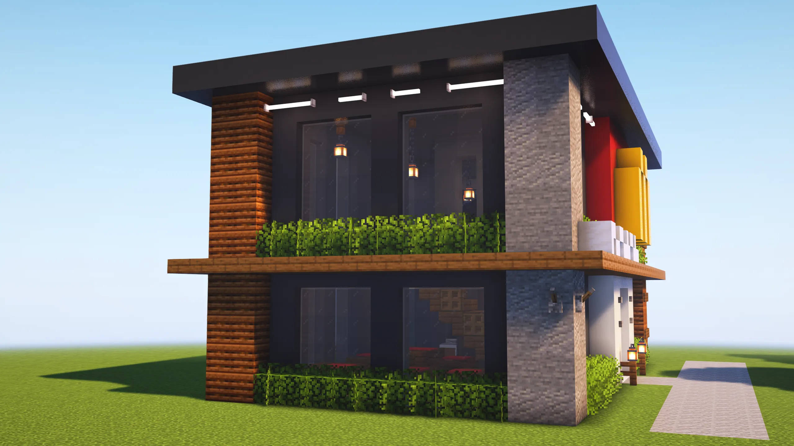 McDonalds, a Minecraft build, in-game photo 3