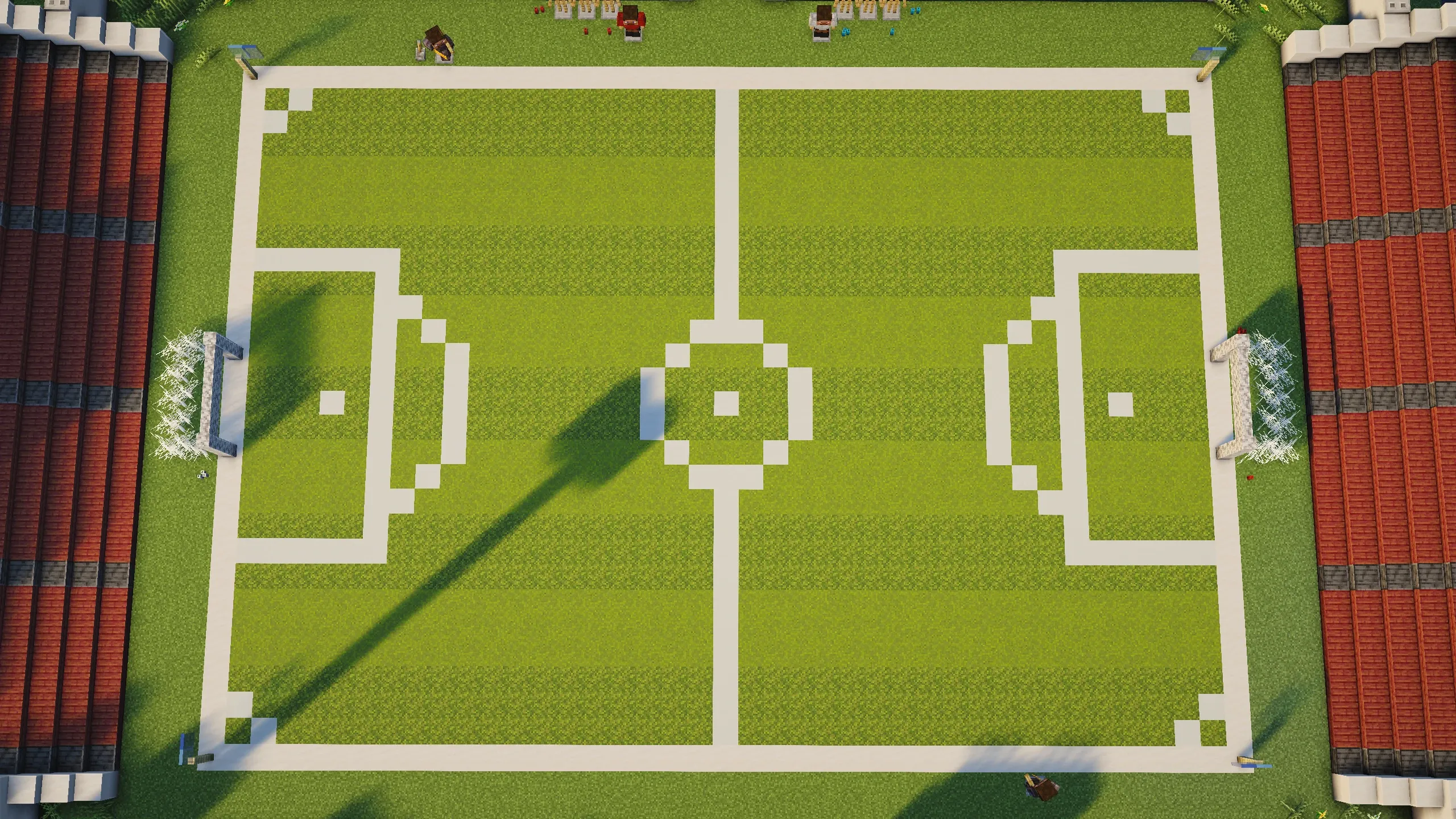 The Grand Football Arena, a Minecraft build, in-game photo 2