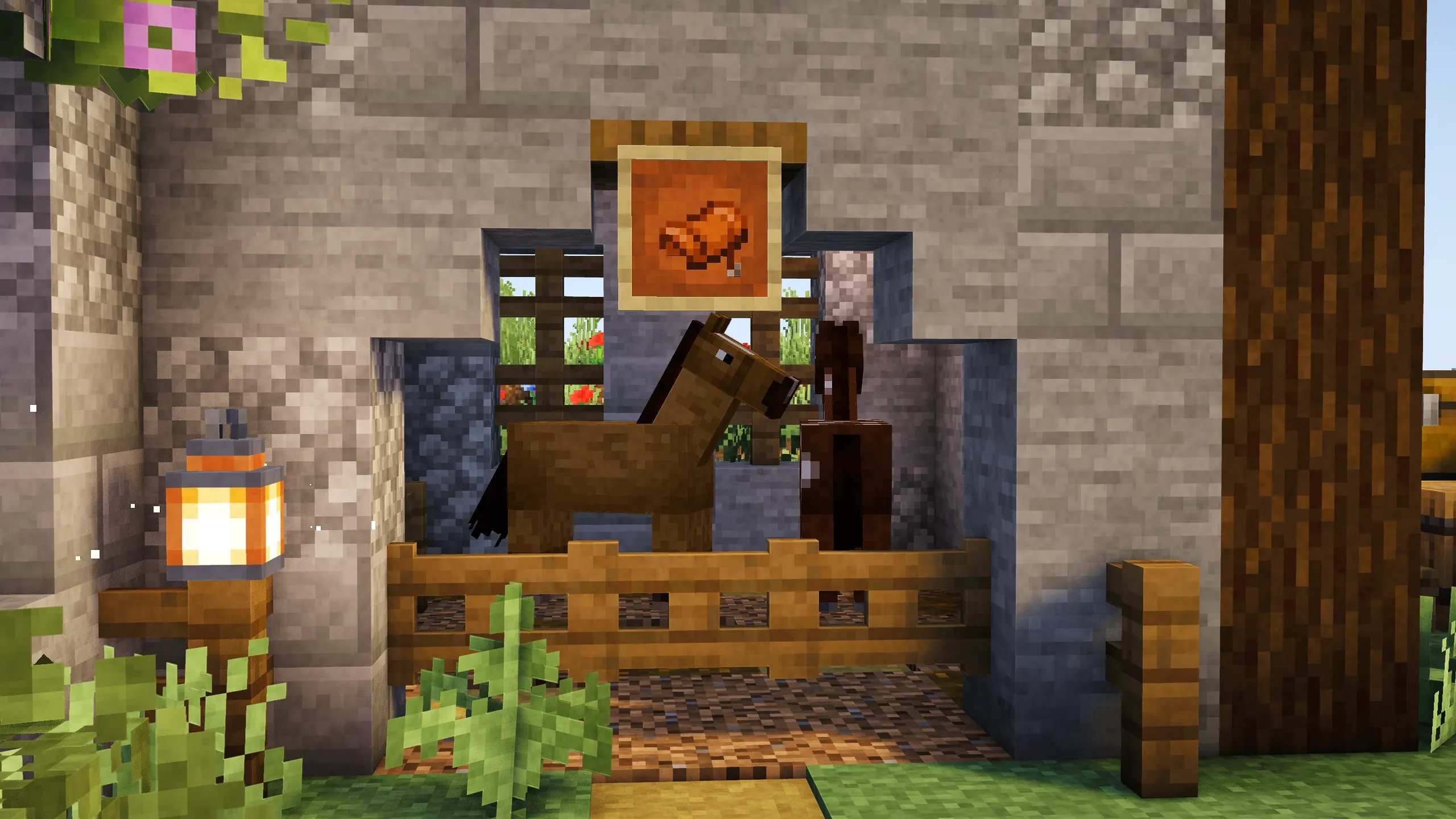 Spruce Tower House, a Minecraft castle, in-game photo 3