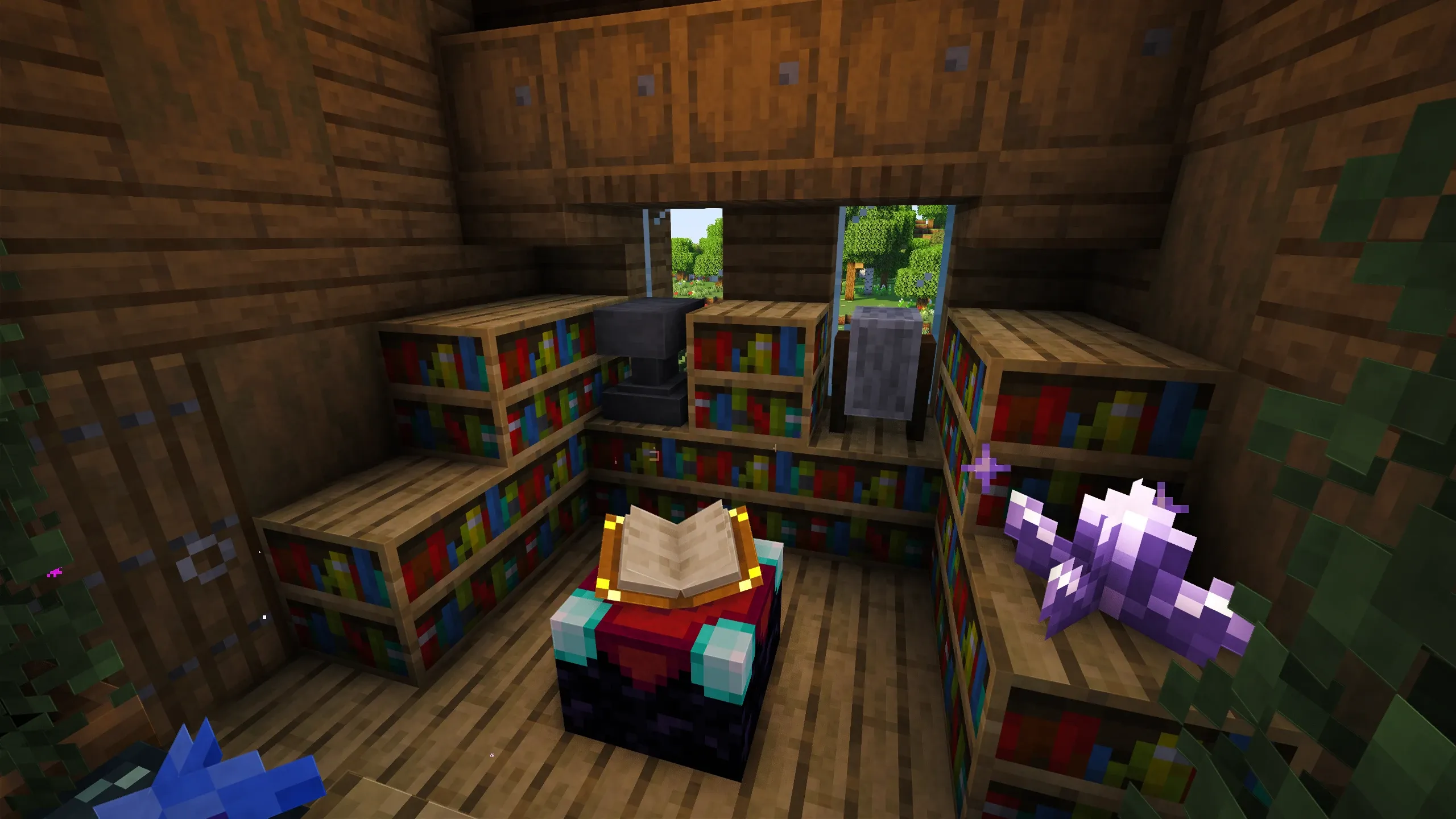 Spruce Tower House, a Minecraft castle, in-game photo 5
