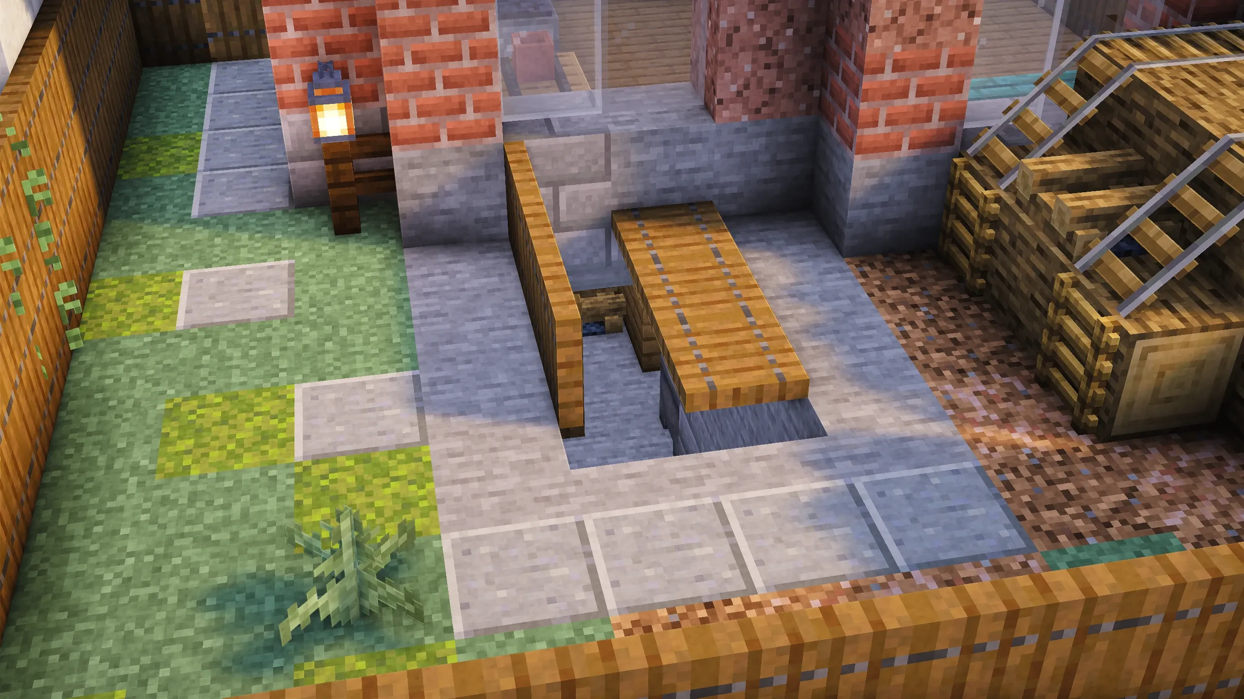 British Diagonal House, a Minecraft house, in-game photo 4