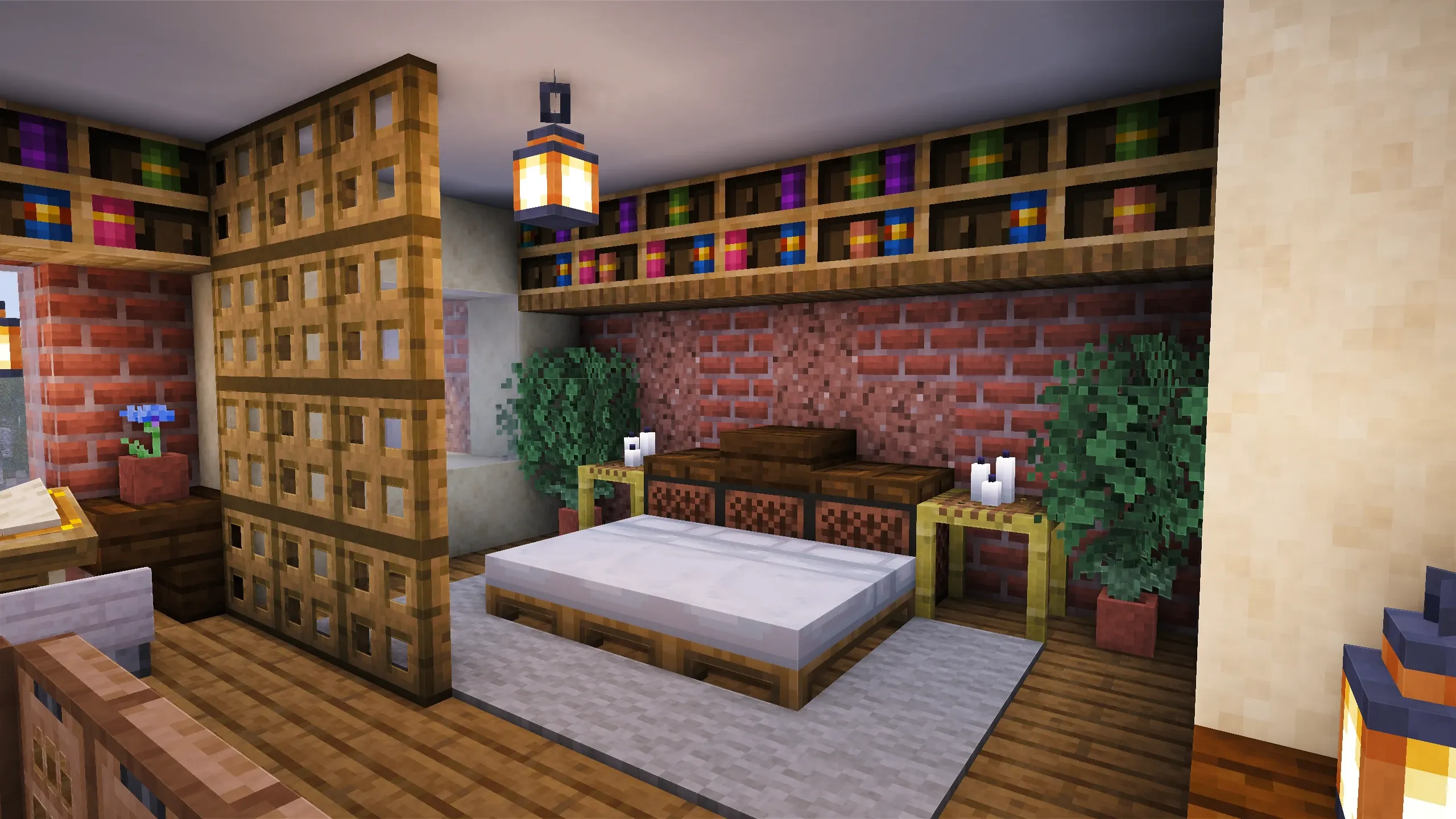 British Brick Semi, a Minecraft house, in-game photo 3