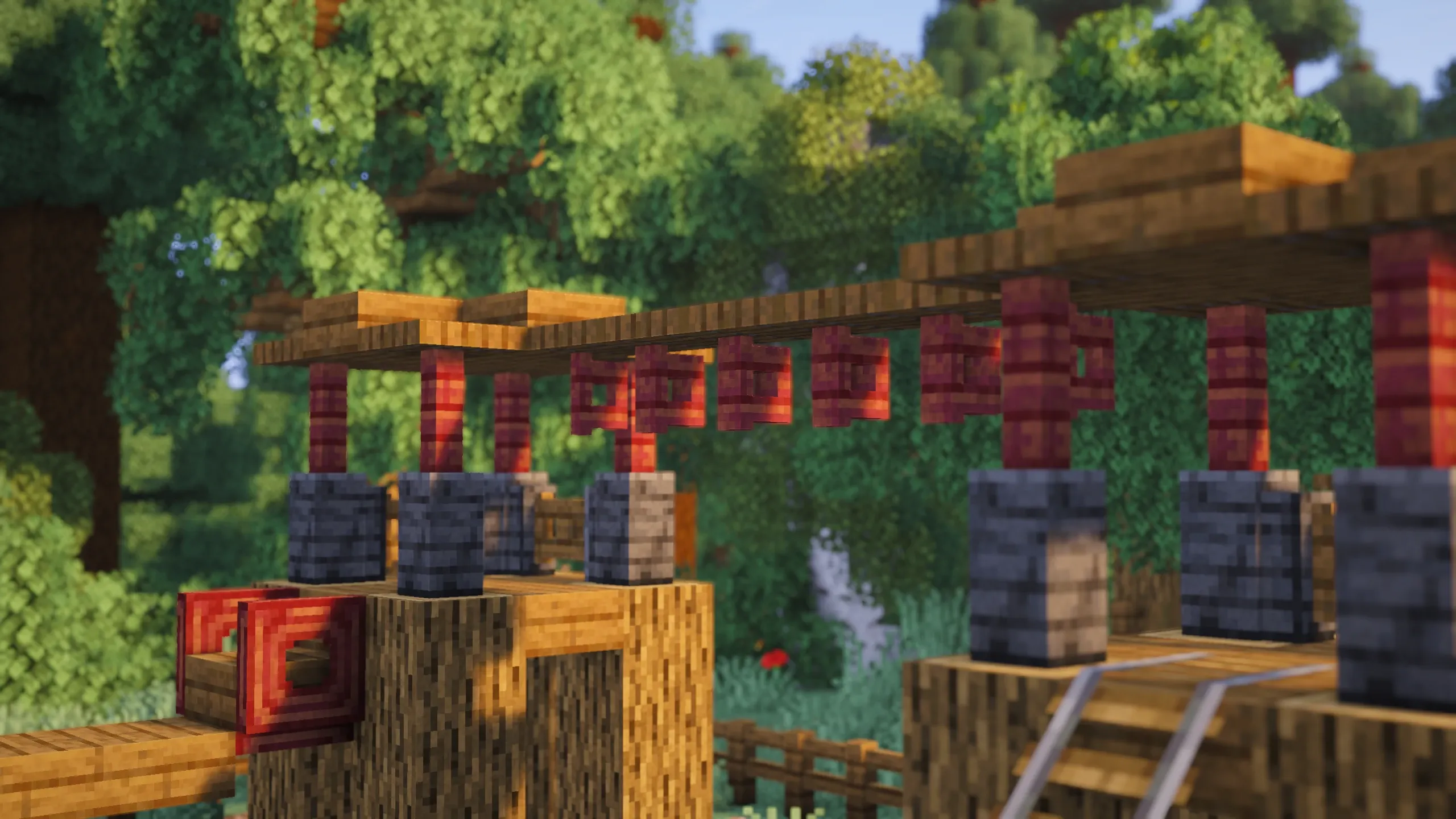 Park Climbing Frame, a Minecraft build, in-game photo 4