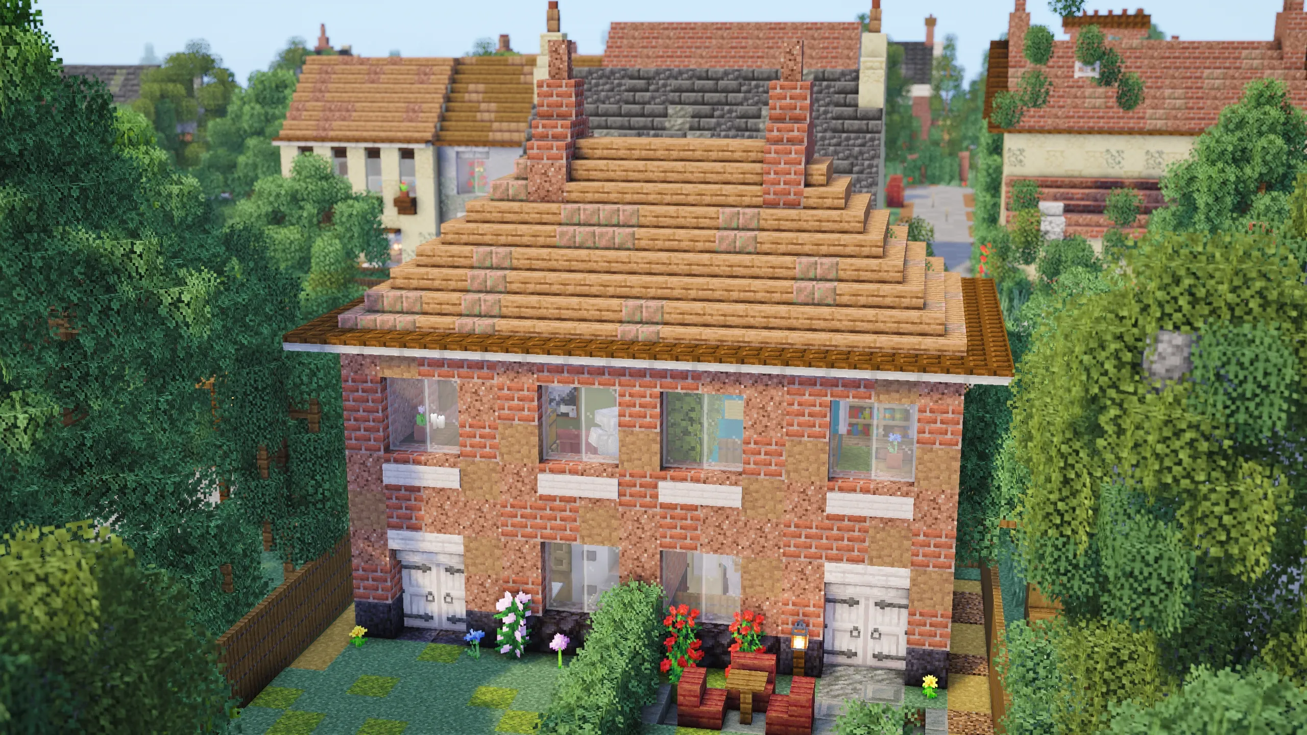 British Bay Semi, a Minecraft house, in-game photo 3