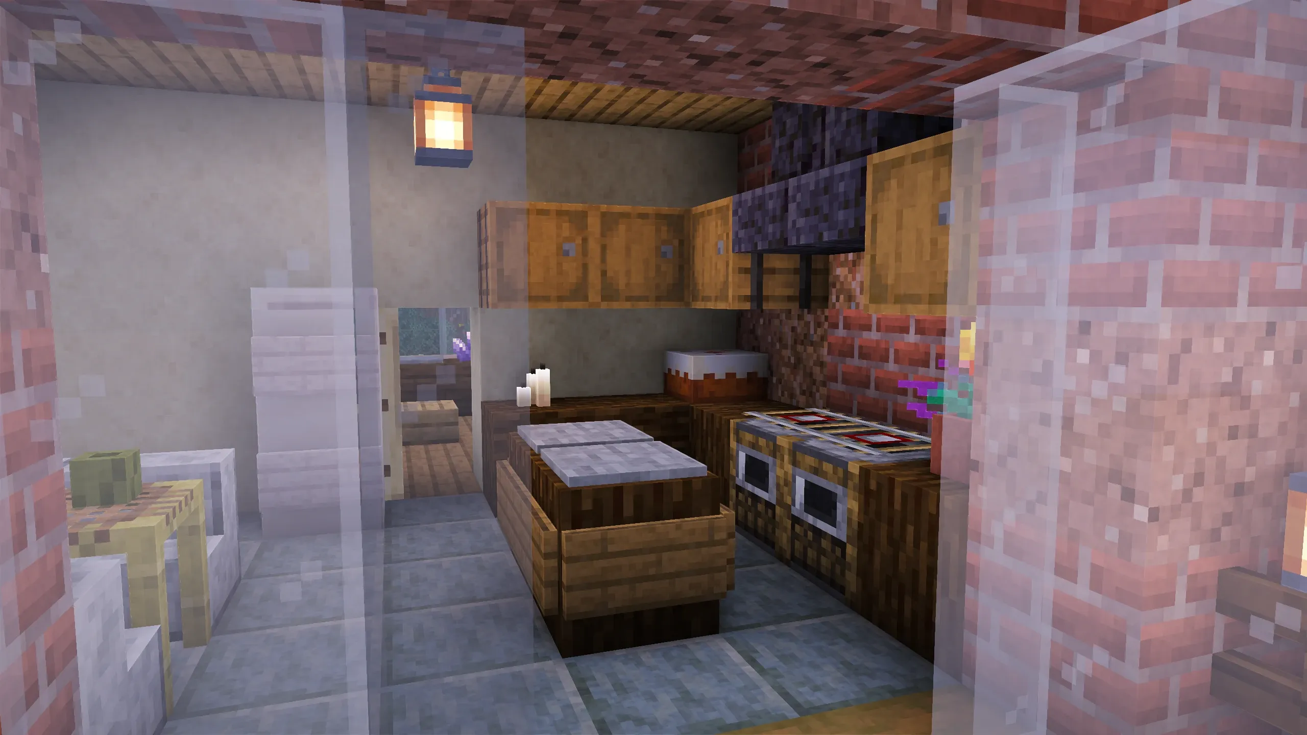 British Garage House, a Minecraft house, in-game photo 5