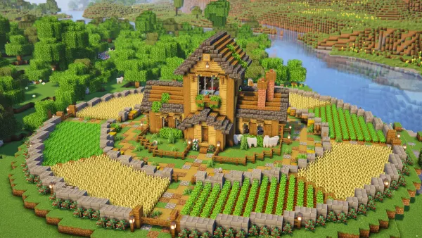 Ultimate Circle Base, a Minecraft survival base