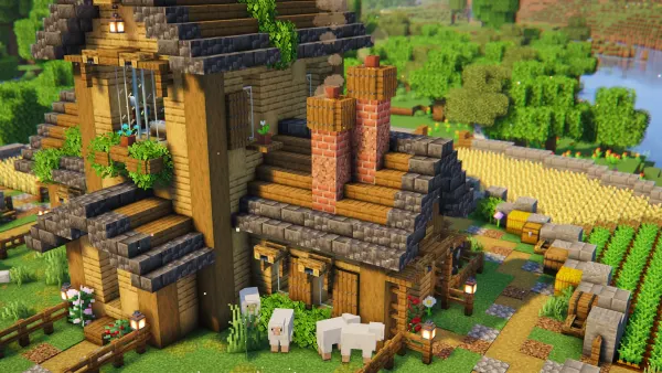 Ultimate Circle Base, a Minecraft survival base, in-game photo 4