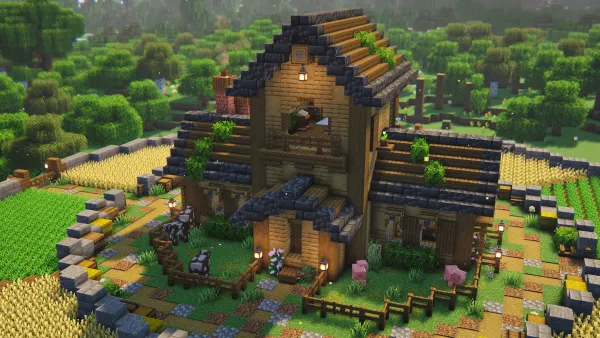 Ultimate Circle Base, a Minecraft survival base, in-game photo 5