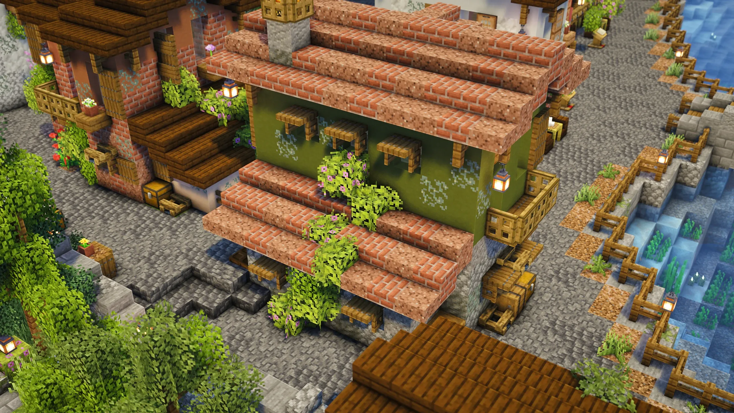 Italian Barber Shop, a Minecraft house, in-game photo 2