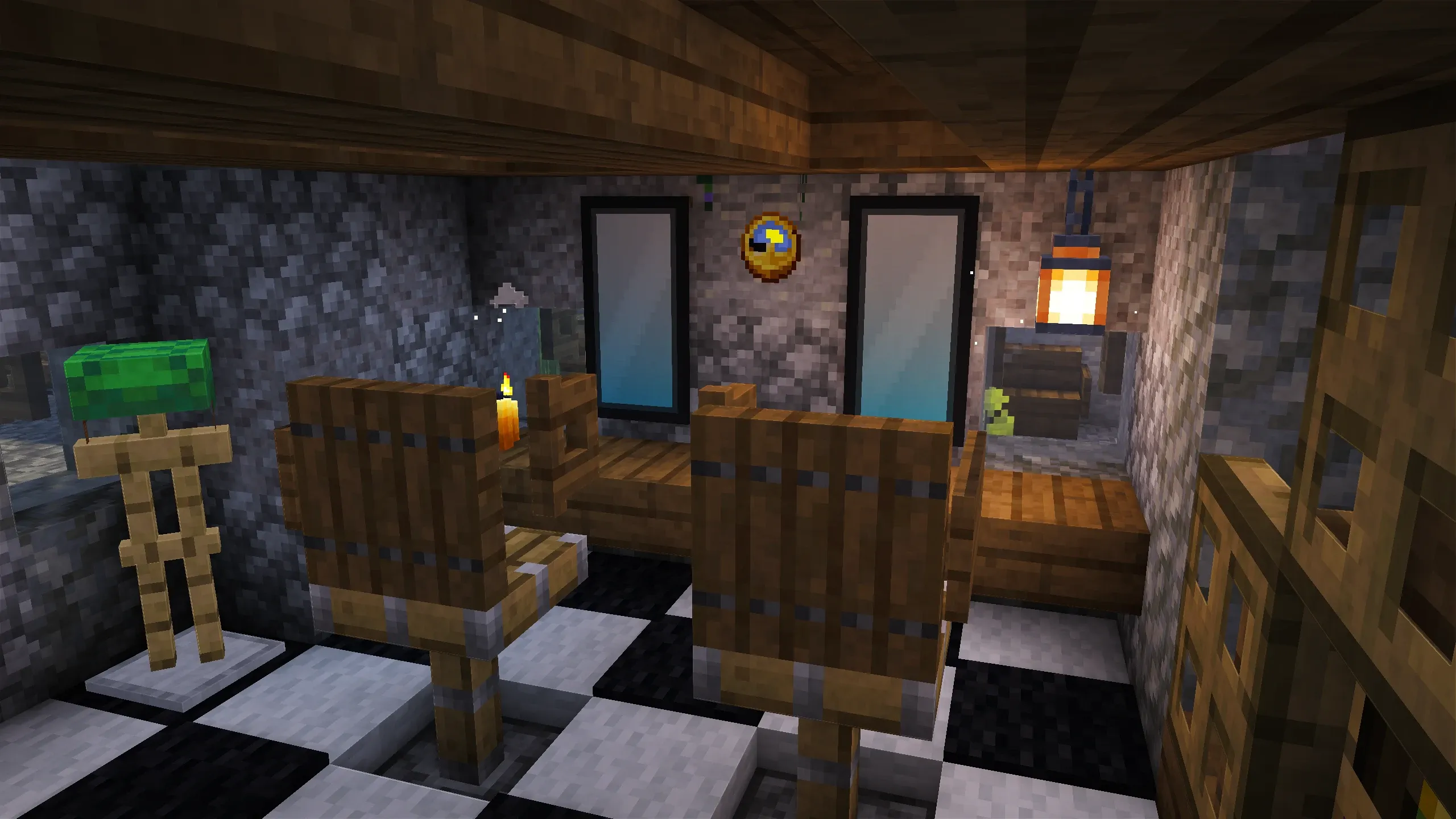 Italian Barber Shop, a Minecraft house, in-game photo 3