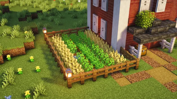 Swedish House, a Minecraft starter house and survival base, in-game photo 3