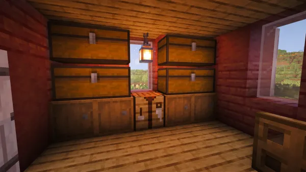 Swedish House, a Minecraft starter house and survival base, in-game photo 6