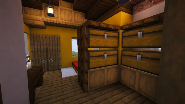 Italian 2-Player House #2, a Minecraft starter house and survival base, in-game photo 6