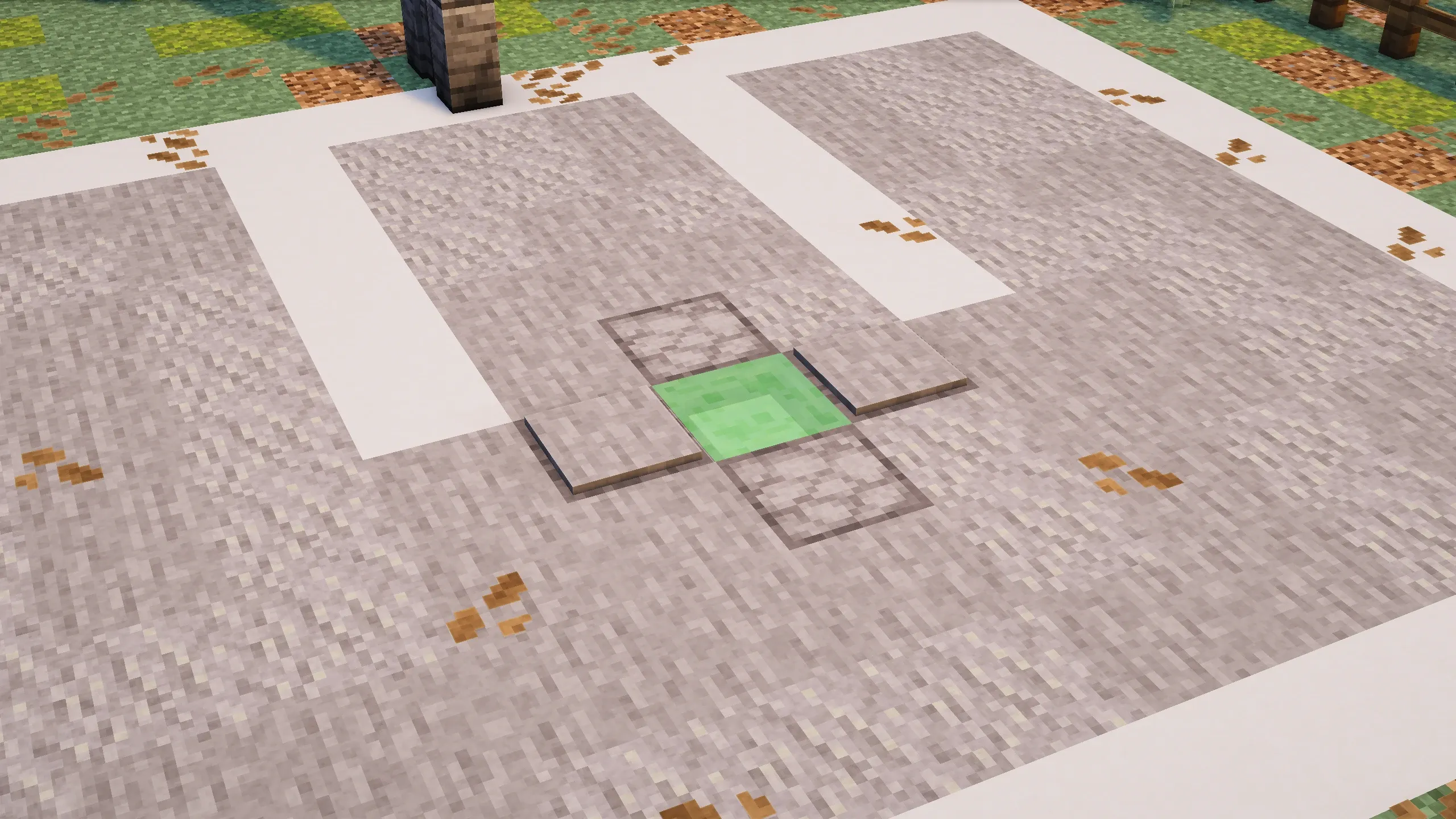 Small Basketball Court, a Minecraft build, in-game photo 2