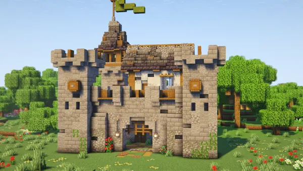 Lyezare Castle, a Minecraft castle