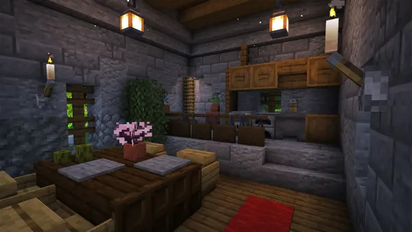 Lyezare Castle, a Minecraft castle, in-game photo 5