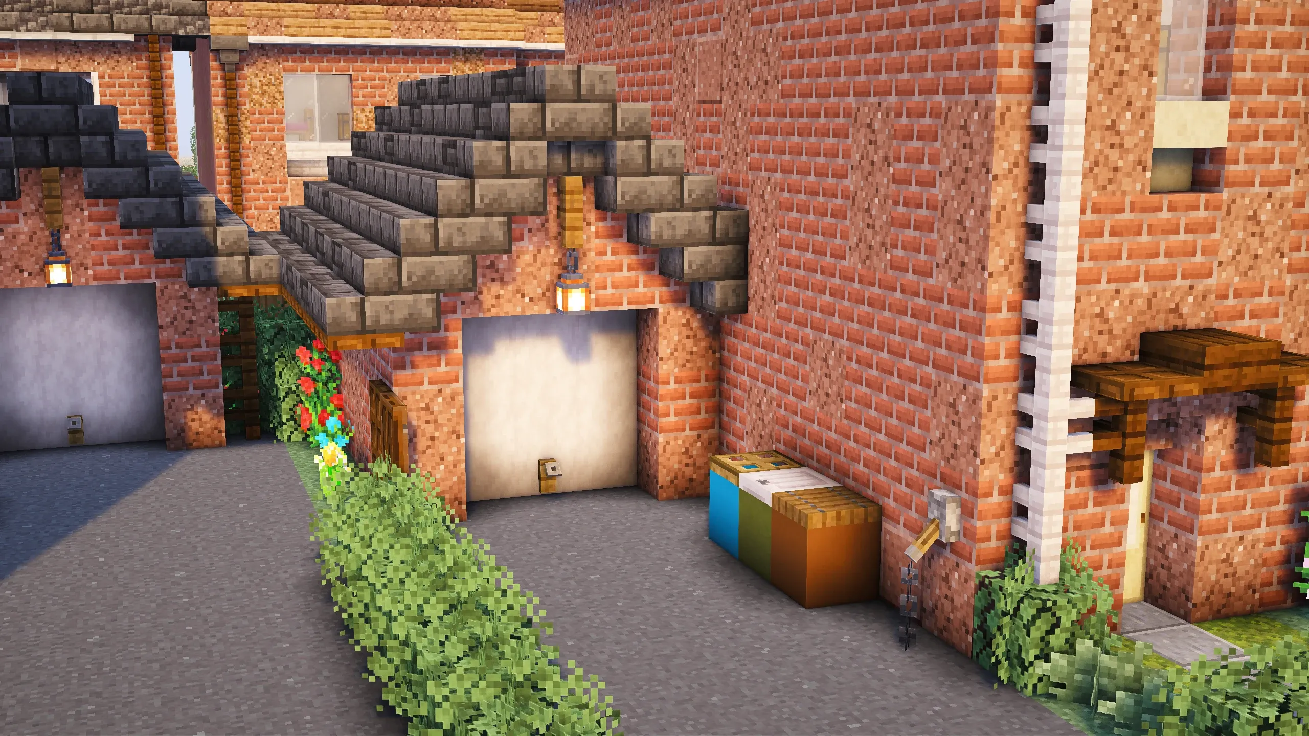 British Townhouse, a Minecraft house, in-game photo 2