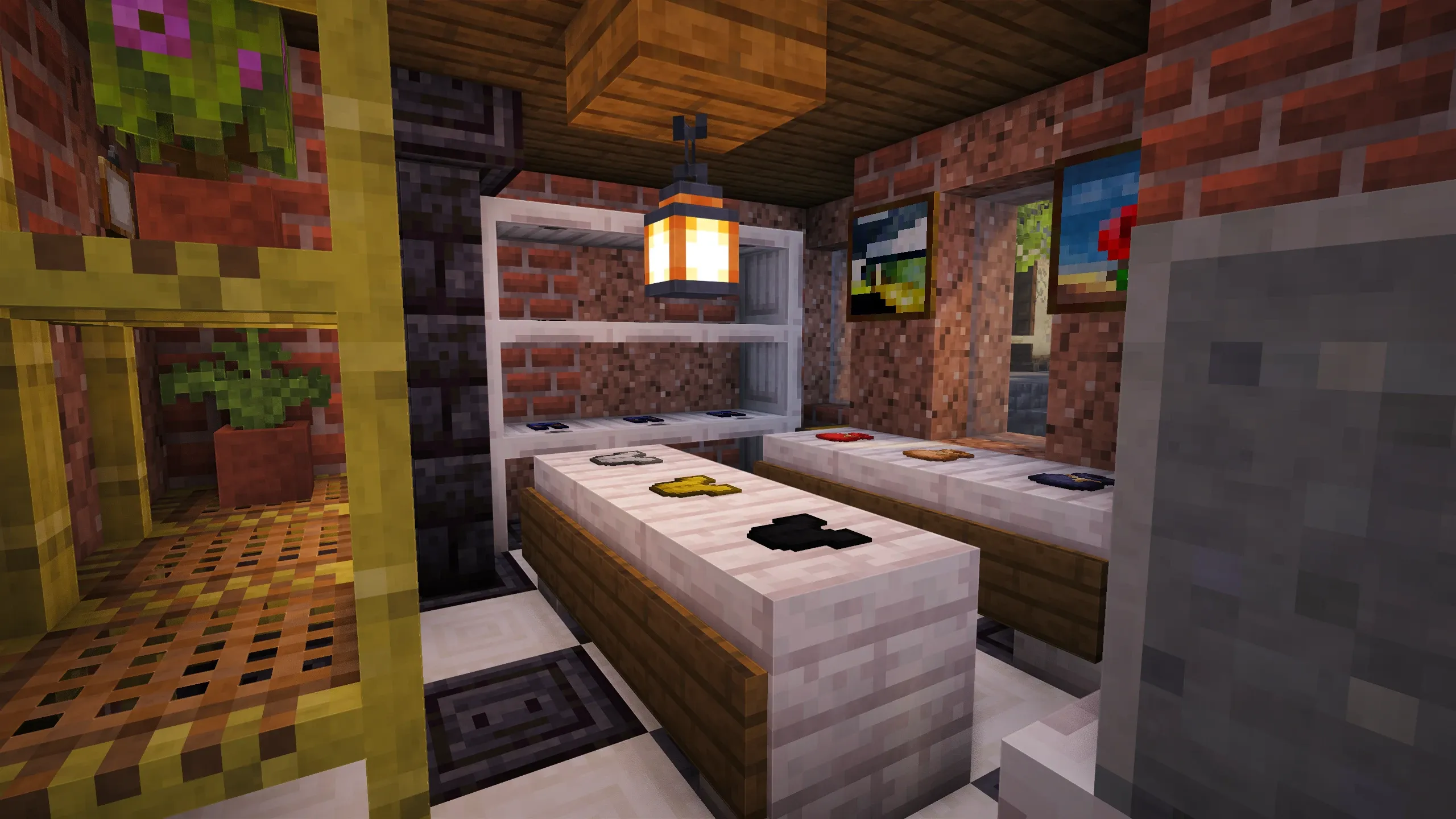 Italian Fabric Store, a Minecraft house, in-game photo 4