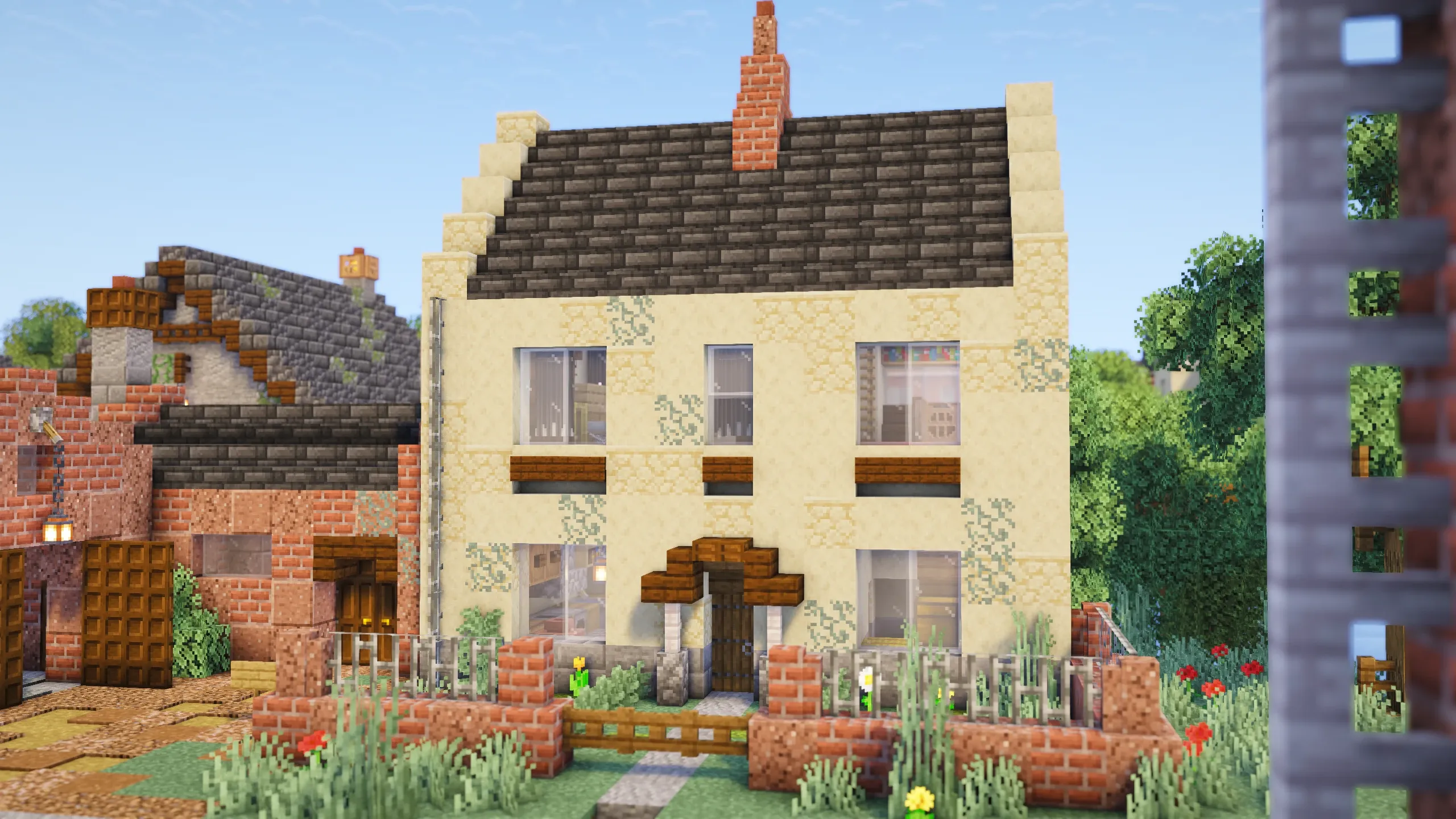 British Blacksmith, a Minecraft house, in-game photo 2