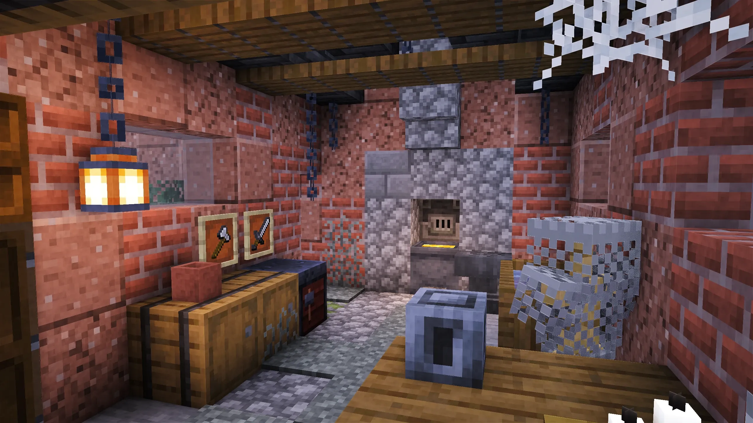 British Blacksmith, a Minecraft house, in-game photo 6