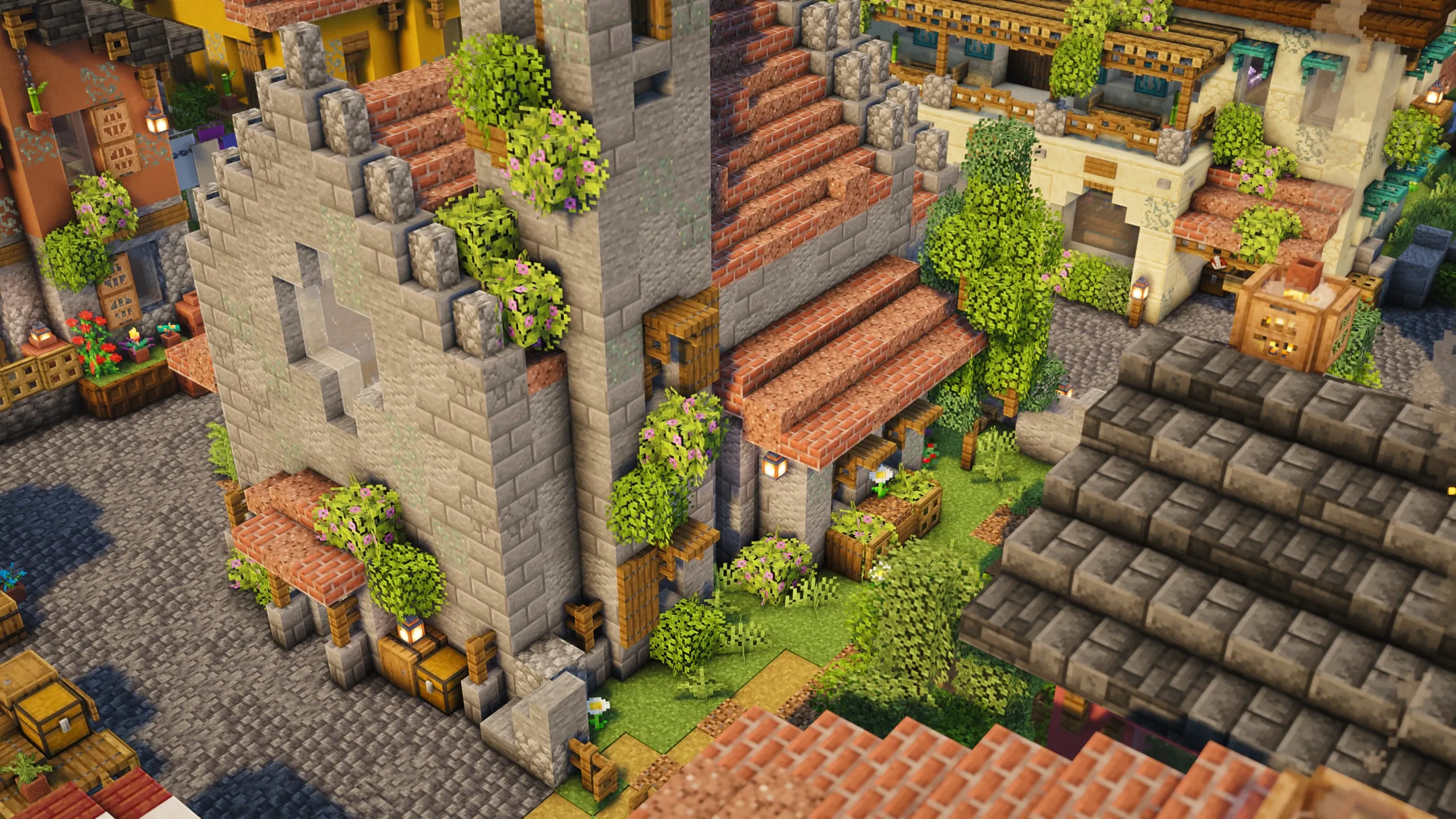 Italian Church, a Minecraft build, in-game photo 3
