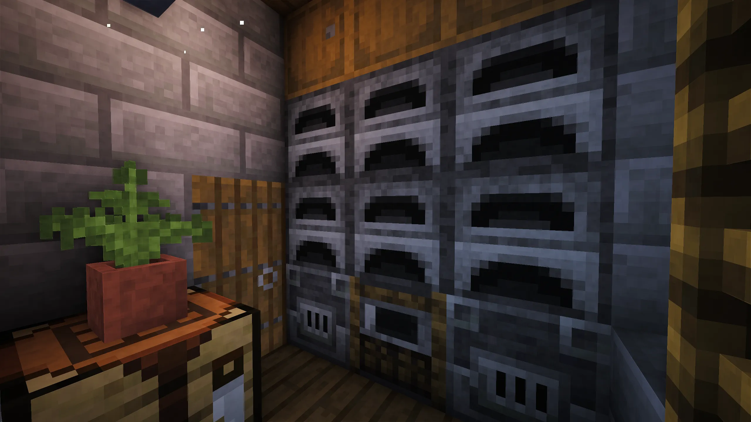Battlement Castle, a Minecraft starter castle, in-game photo 4