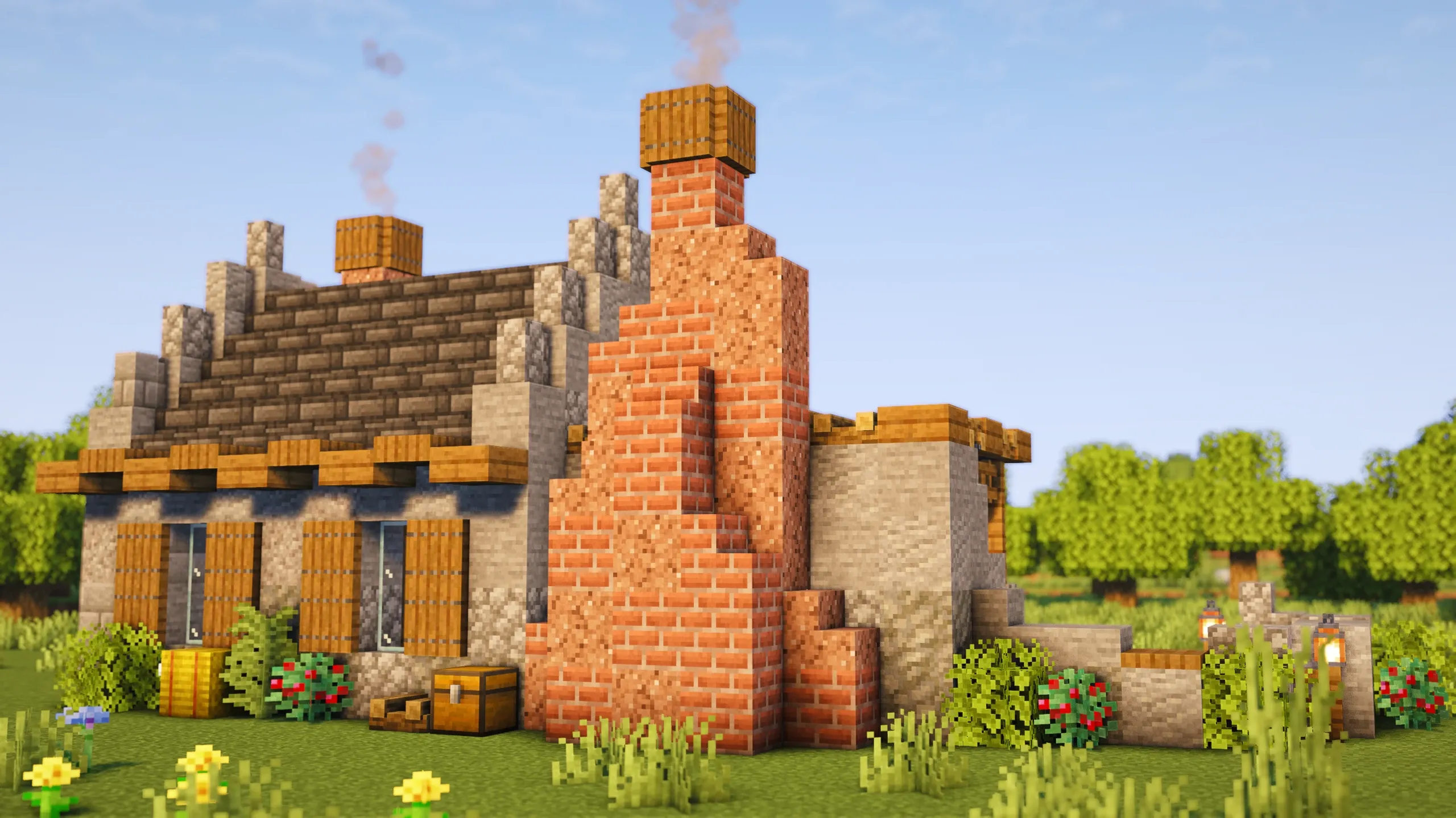 Medieval Blacksmith, a Minecraft build, in-game photo 3