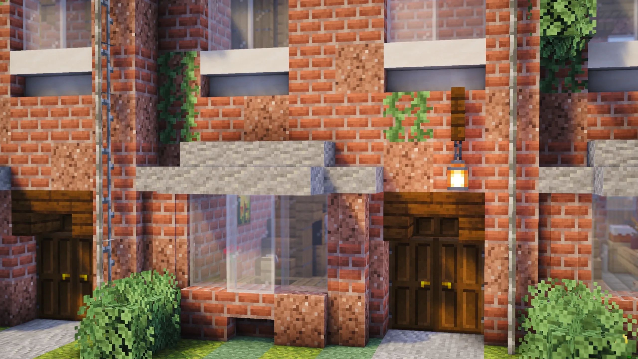 British Victorian Terrace, a Minecraft house, in-game photo 2