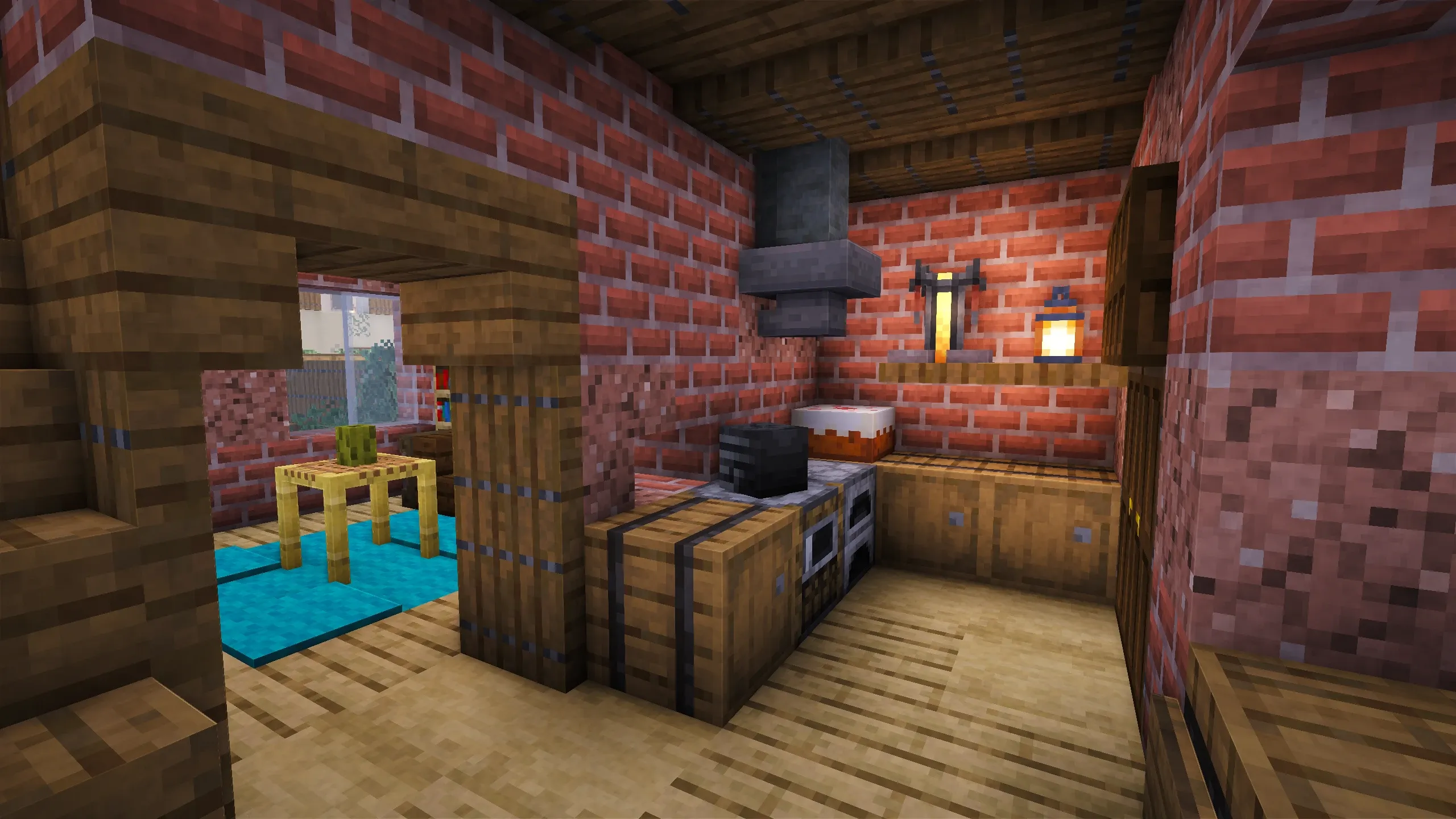 British Victorian Terrace, a Minecraft house, in-game photo 5