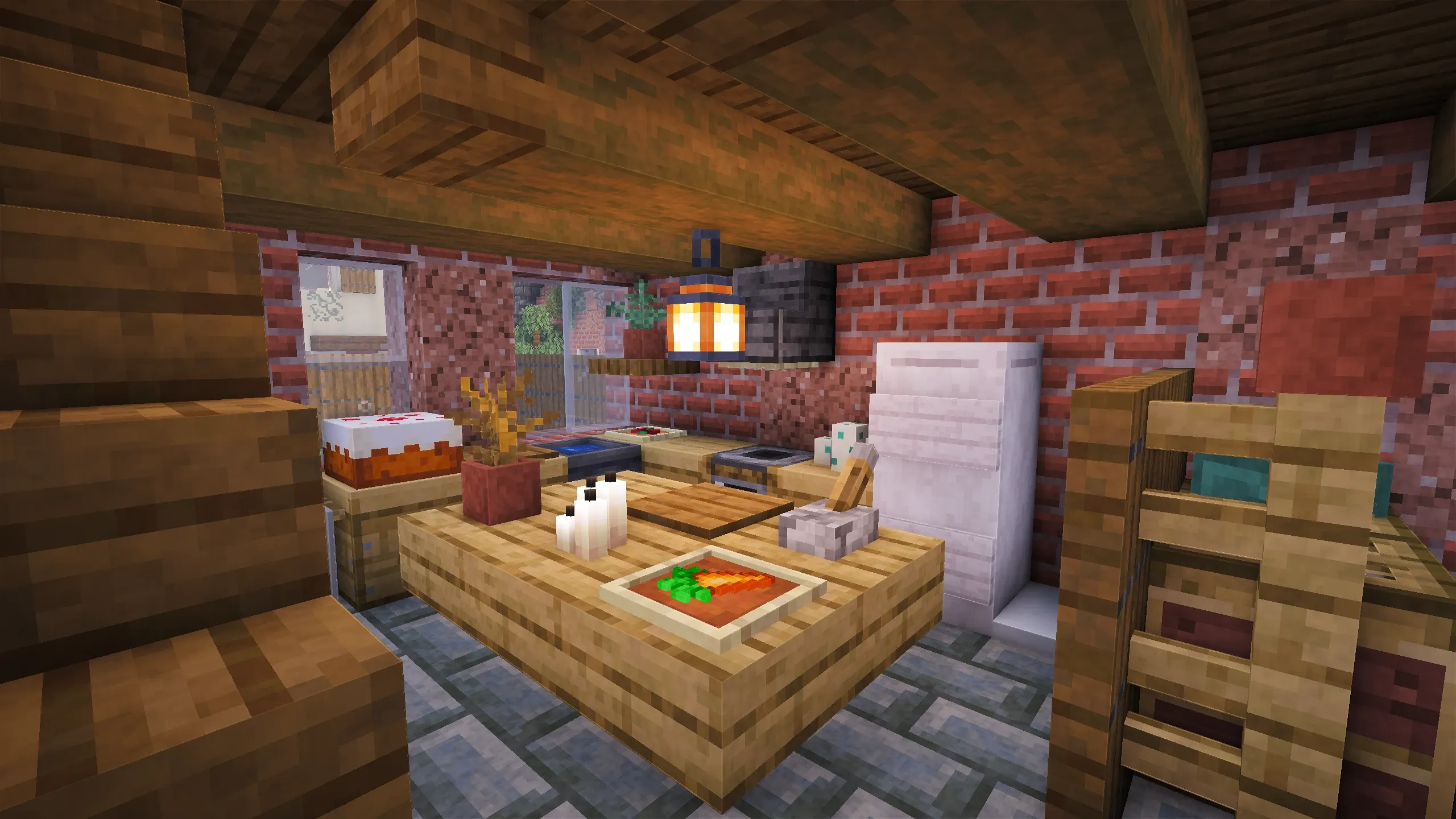 British Victorian Terrace, a Minecraft house, in-game photo 6