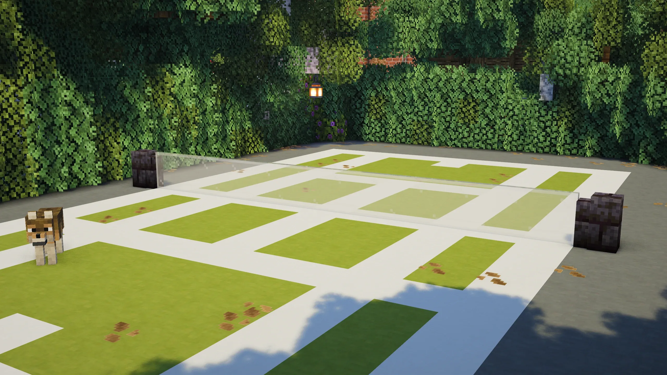 Tennis Court, a Minecraft build, in-game photo 2