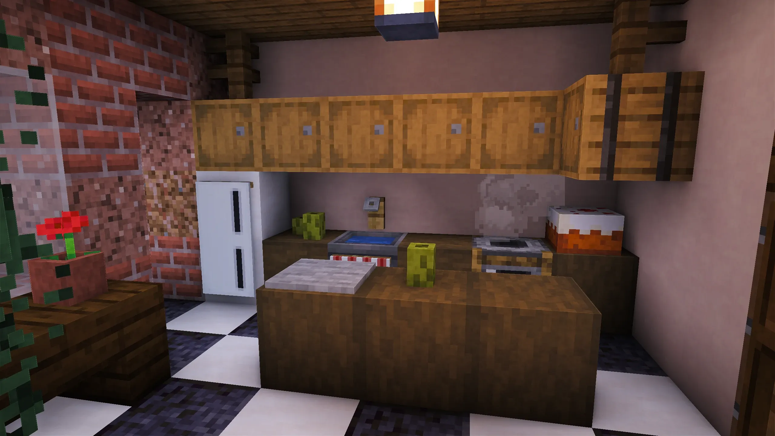 British Brick Tudor House, a Minecraft house, in-game photo 3