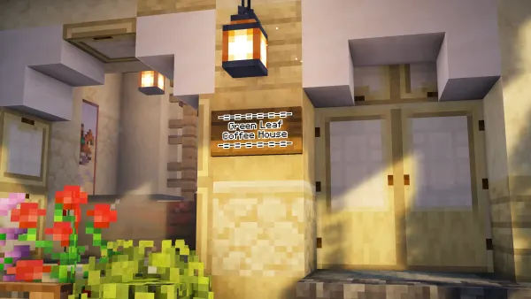 Dutch-Inspired Town House, a Minecraft house, in-game photo 3